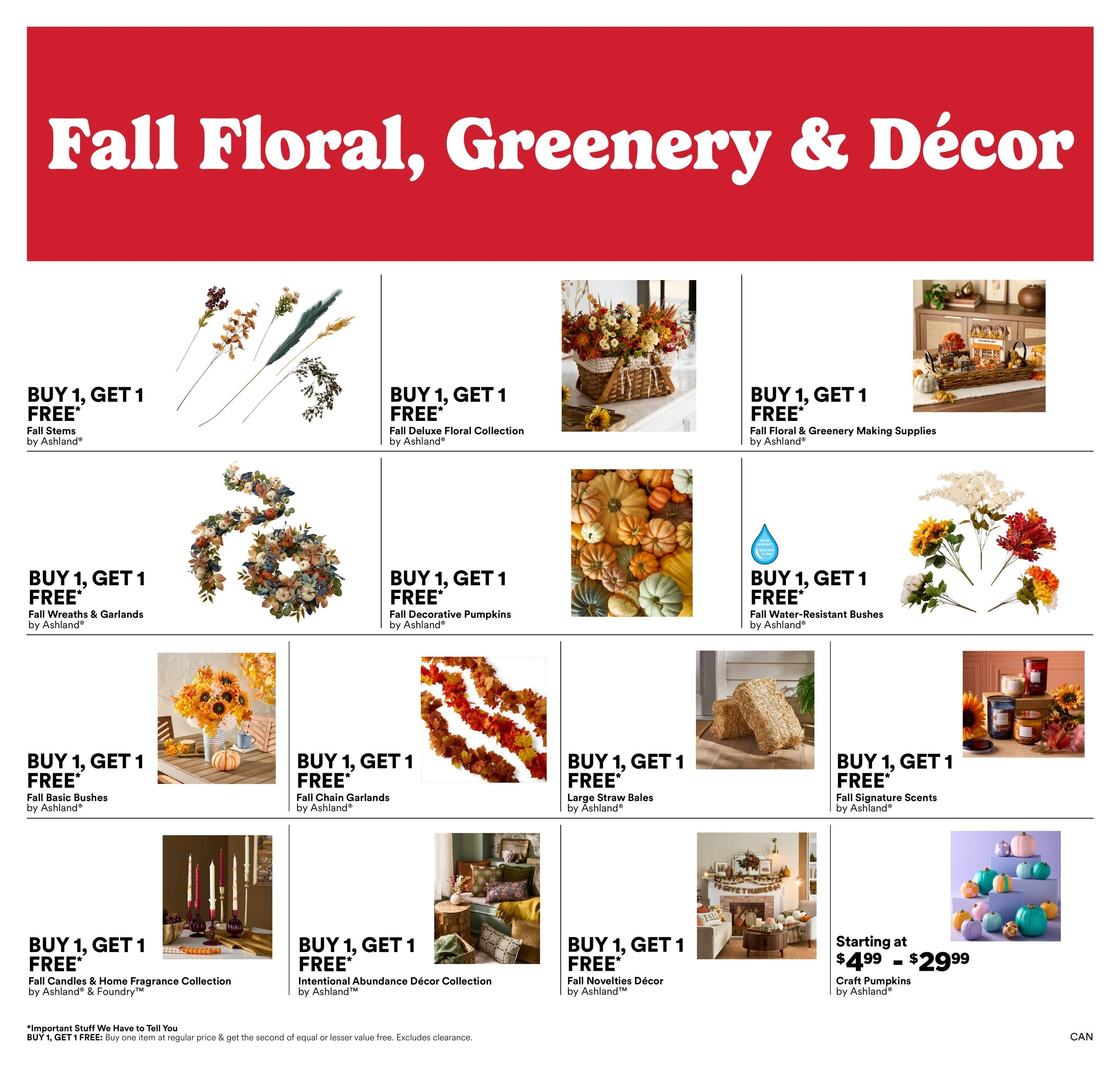 Michaels Canada flyer page 4