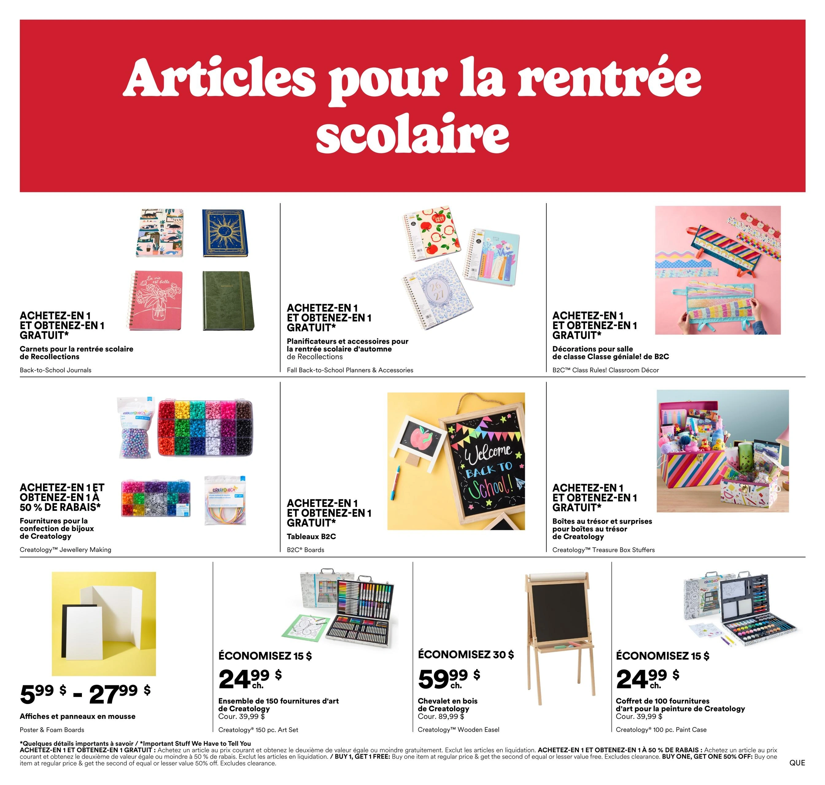 Michaels Canada flyer page 3