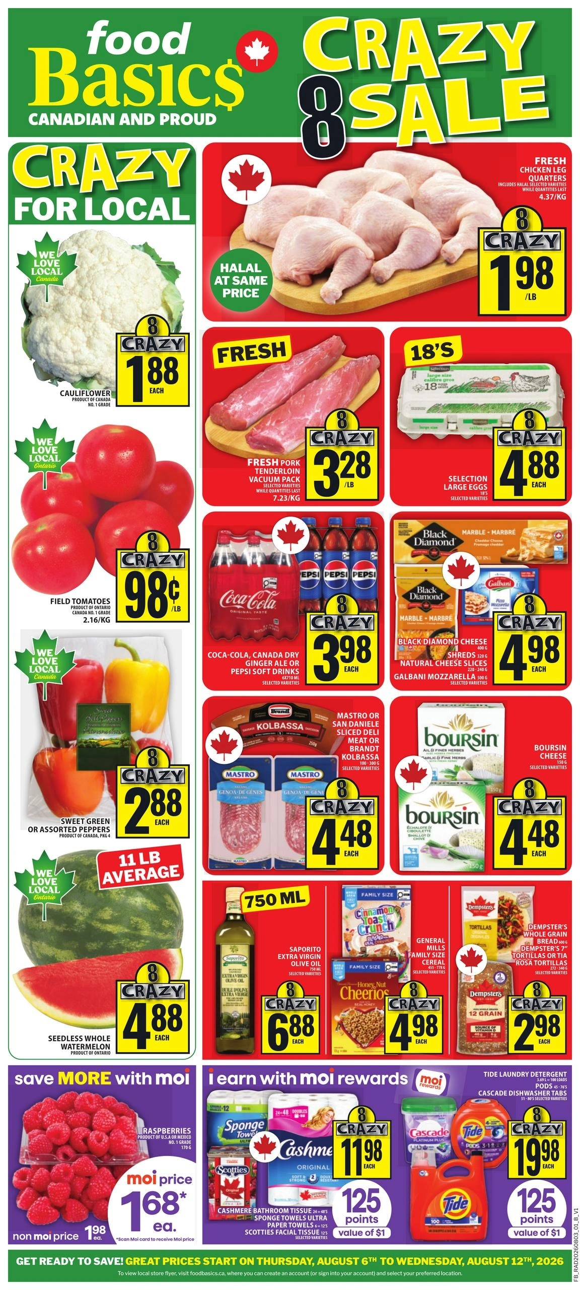 Food Basics flyer page 1