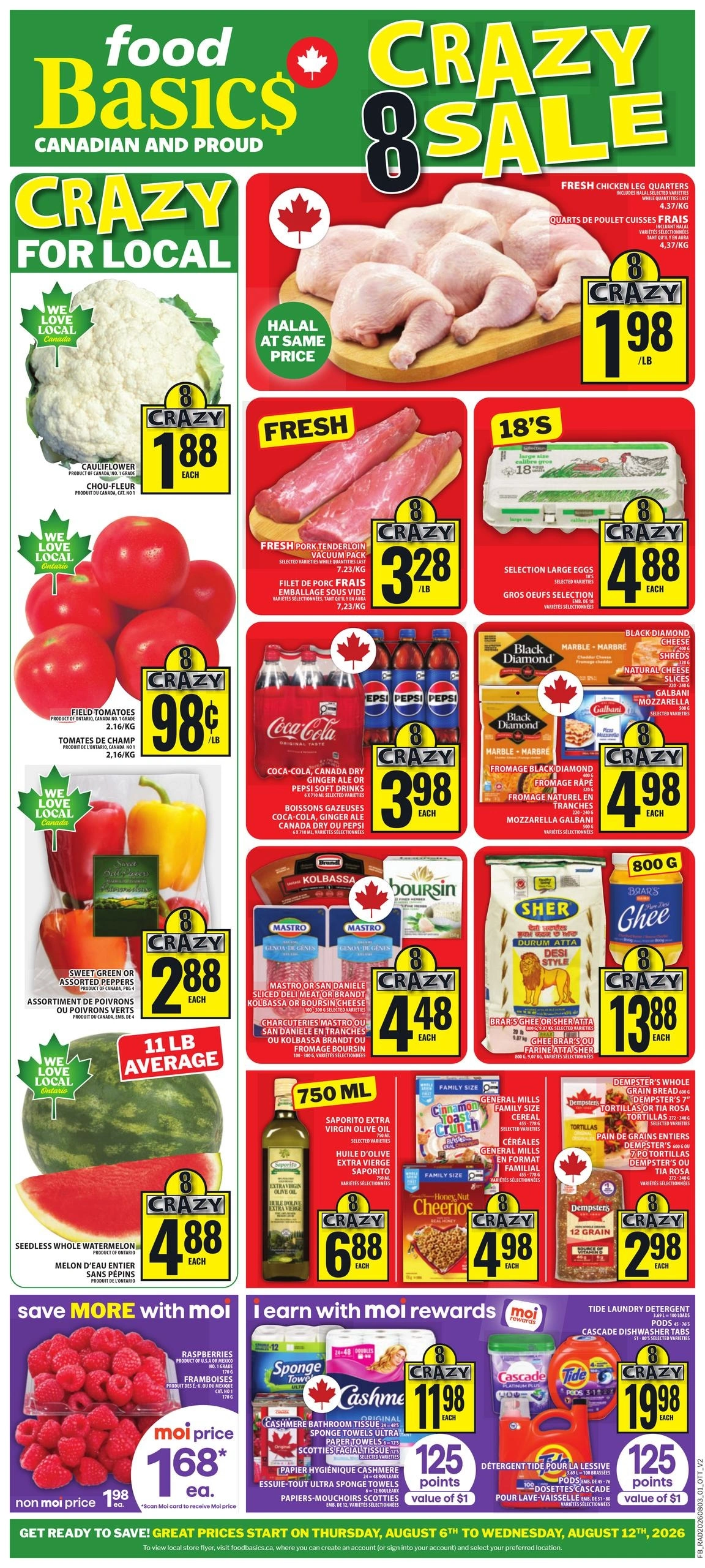 Food Basics flyer page 1