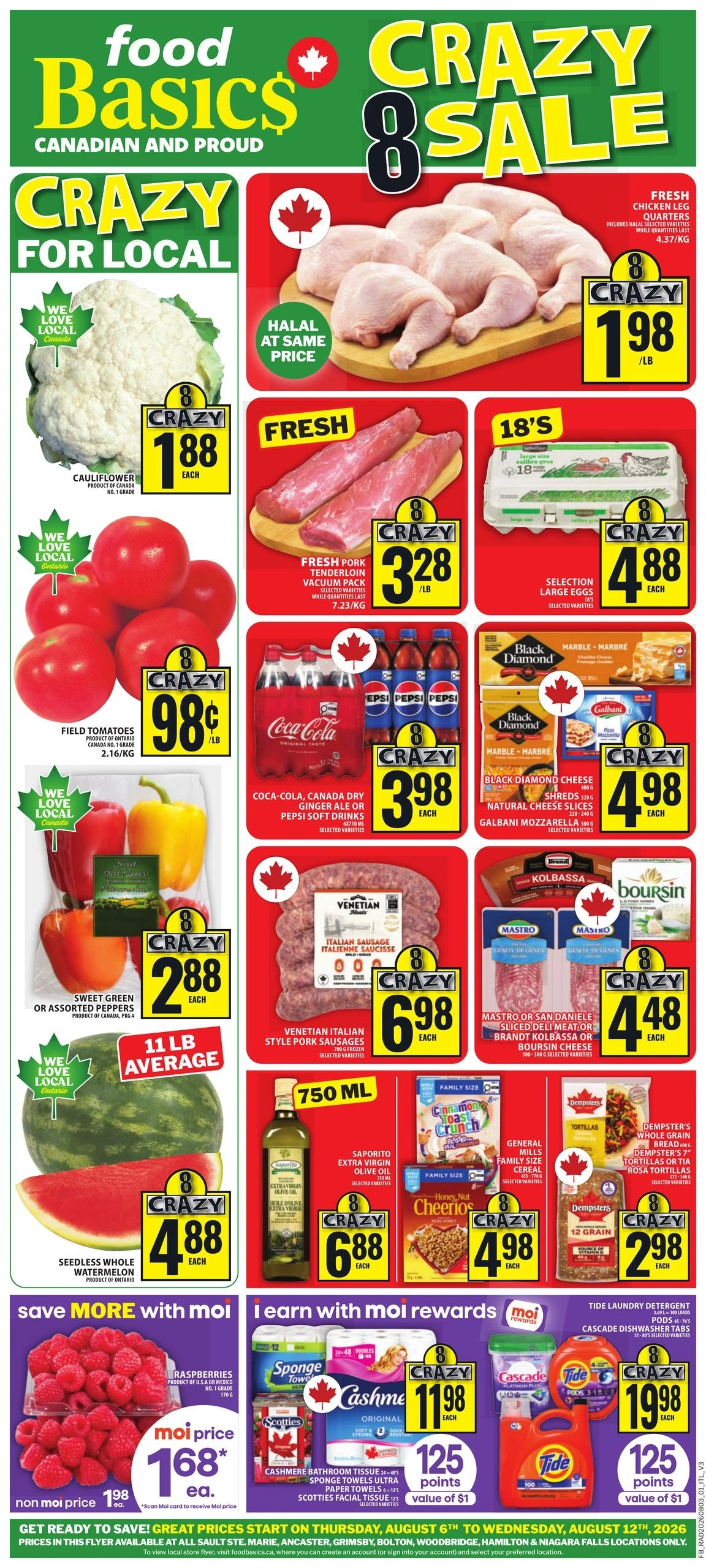 Food Basics flyer page 1