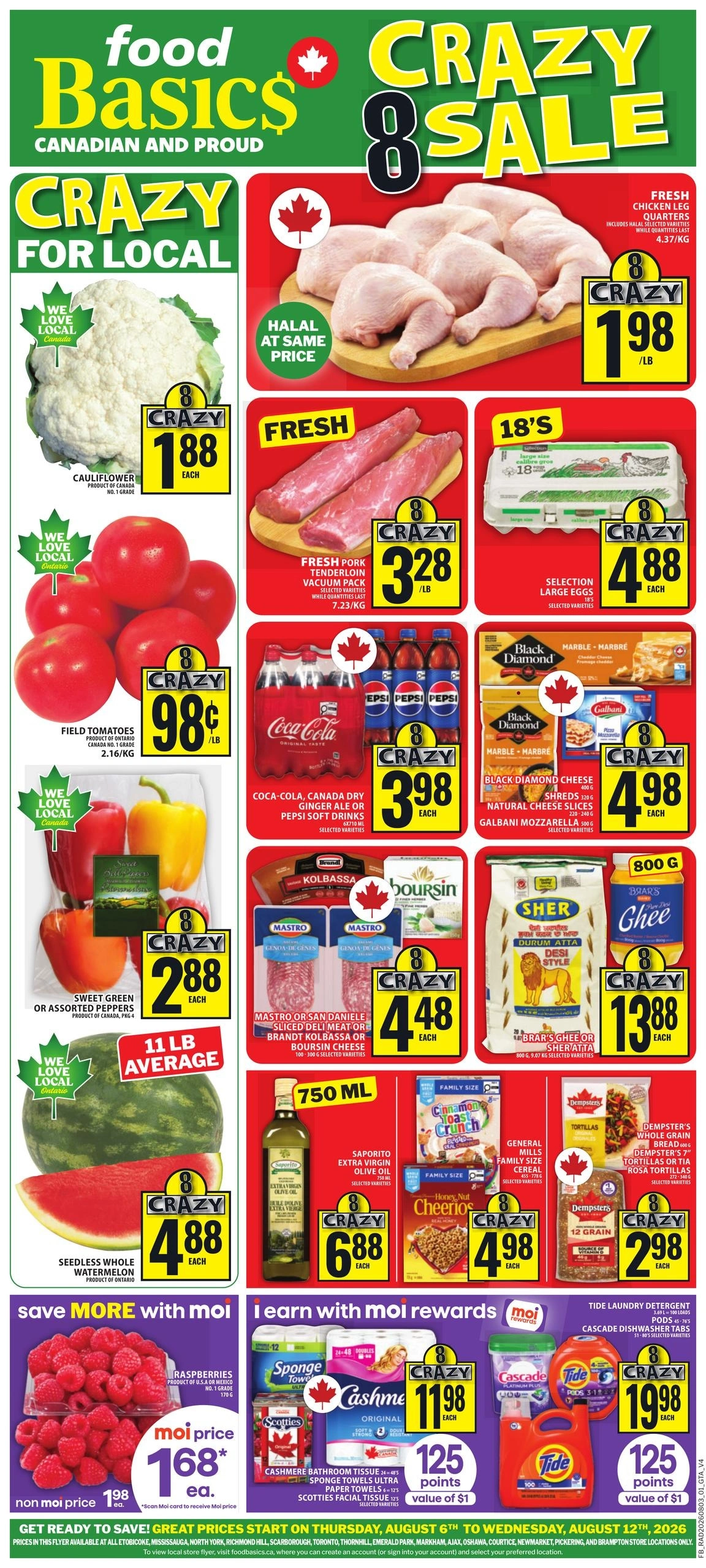 Food Basics flyer page 1