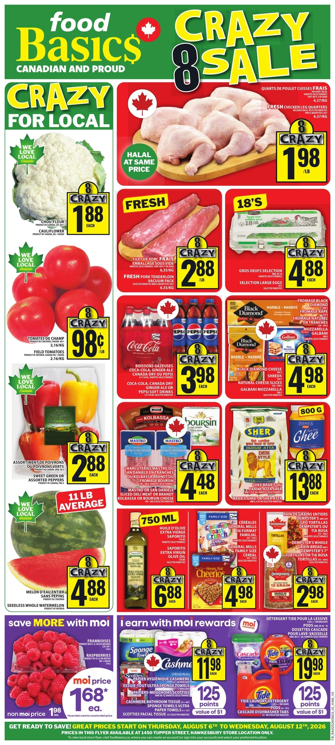 Food Basics flyer page 1