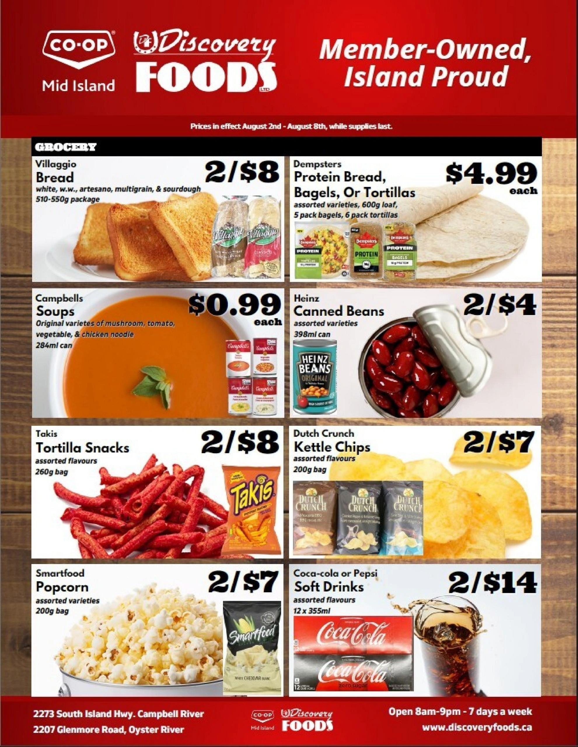 Discovery Foods flyer page 4