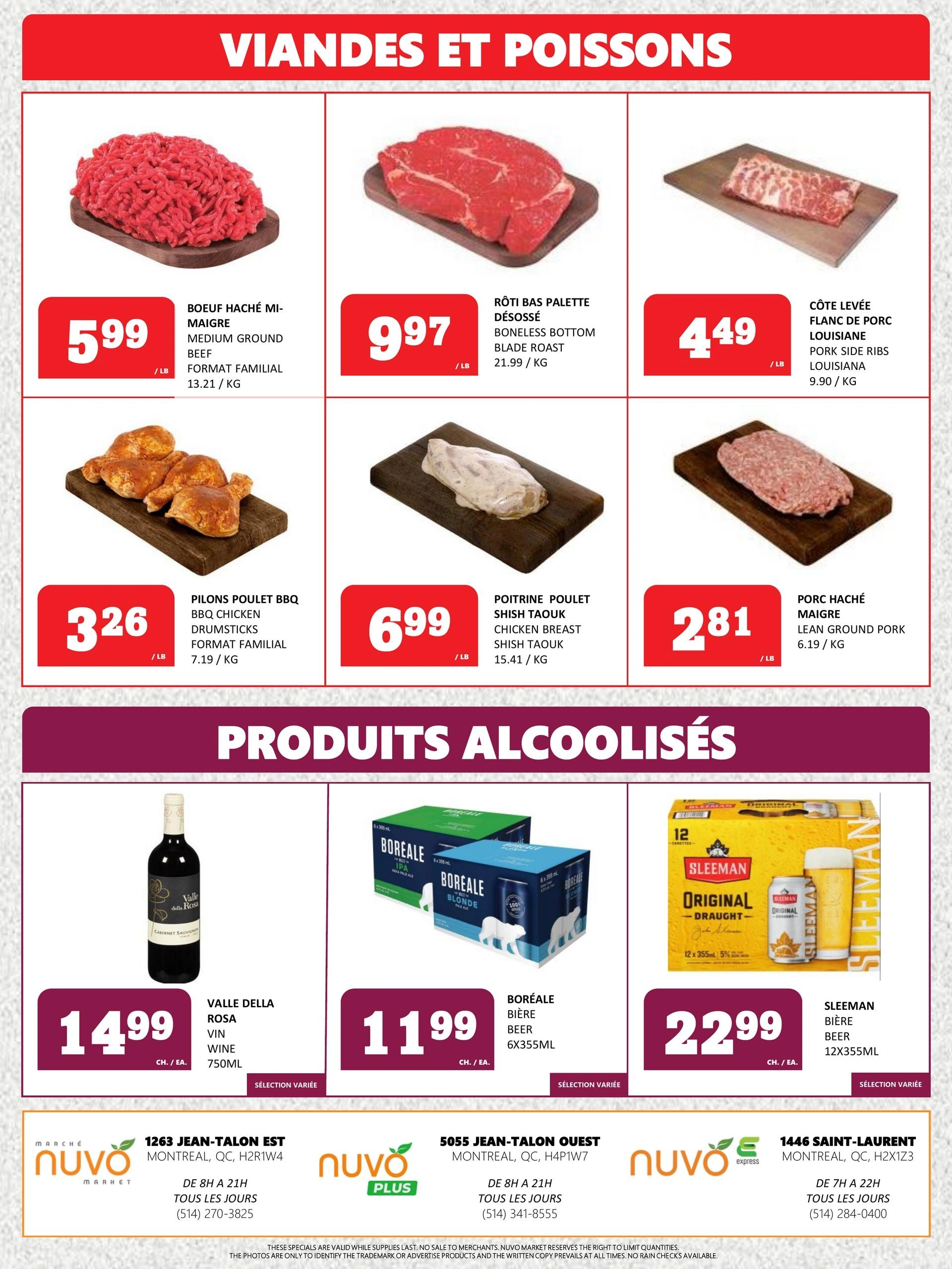 Marche Nuvo Market flyer page 4