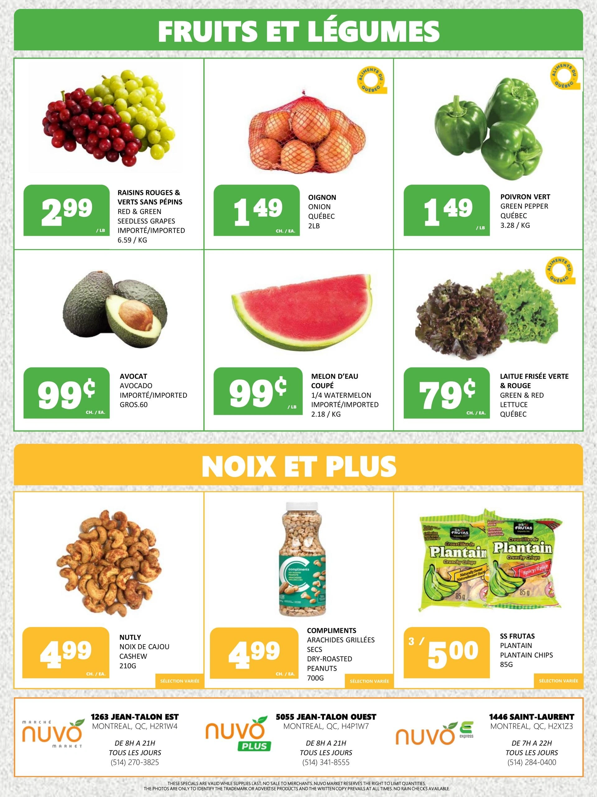Marche Nuvo Market flyer page 6