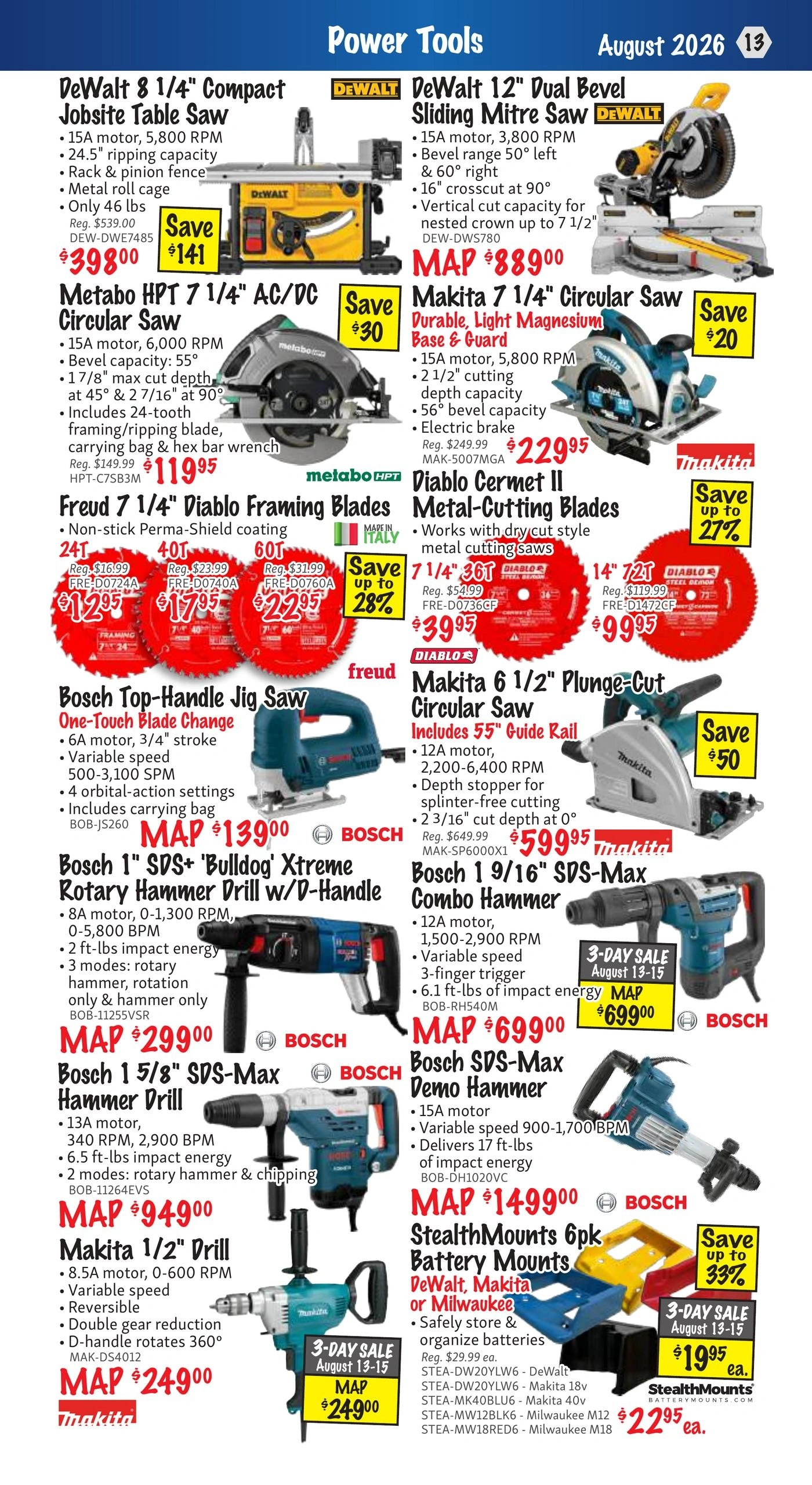 KMS Tools and Equipment ltd flyer page 13