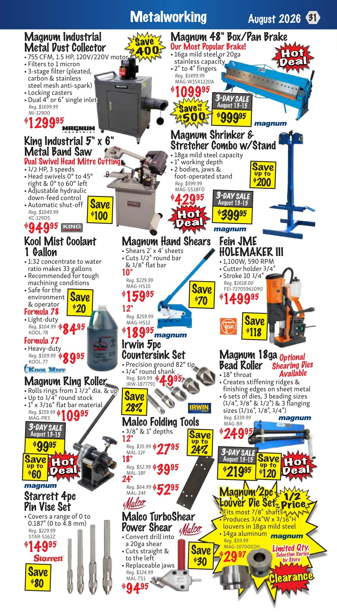 KMS Tools and Equipment ltd flyer page 31