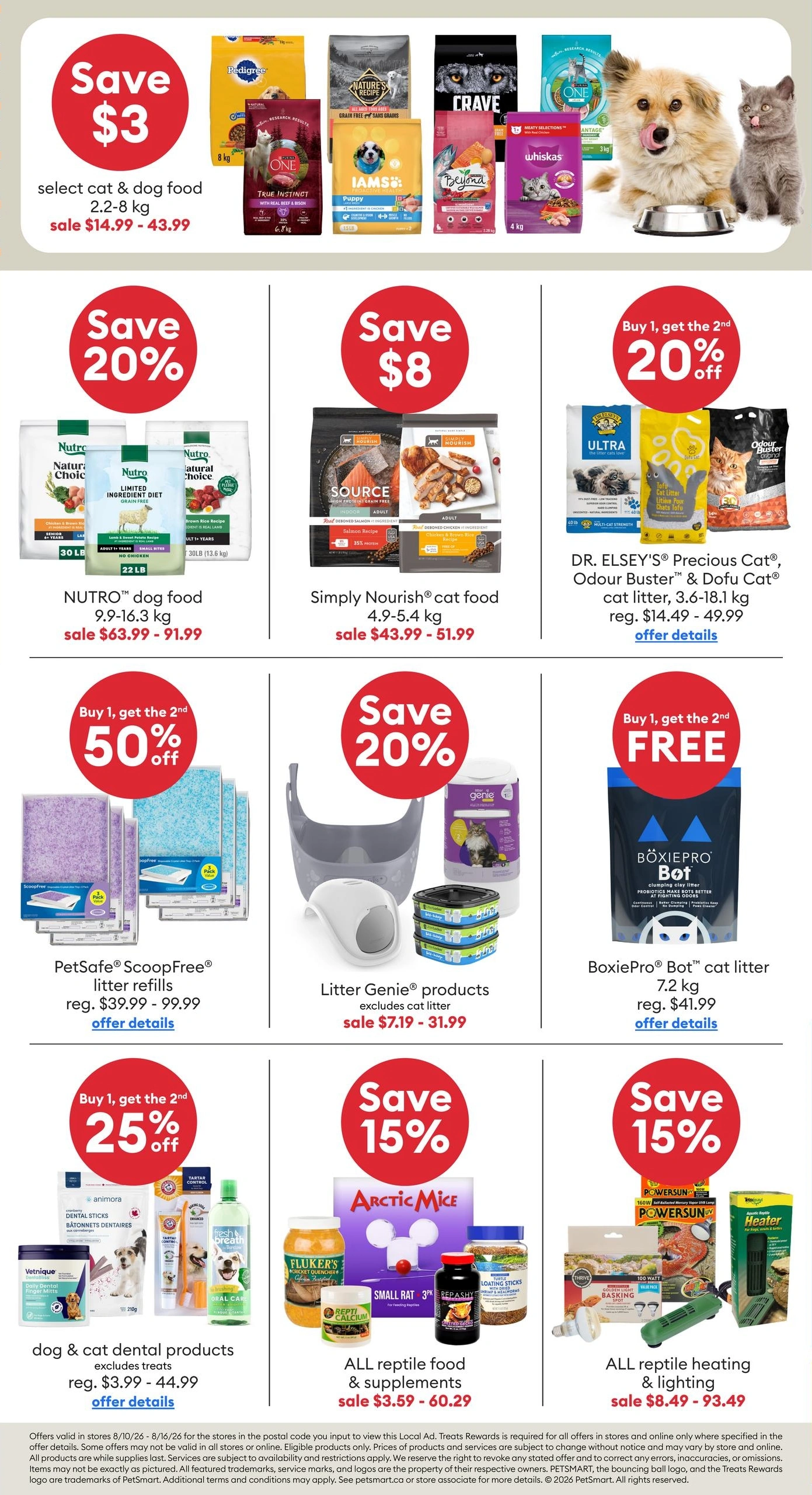 PetSmart flyer page 2