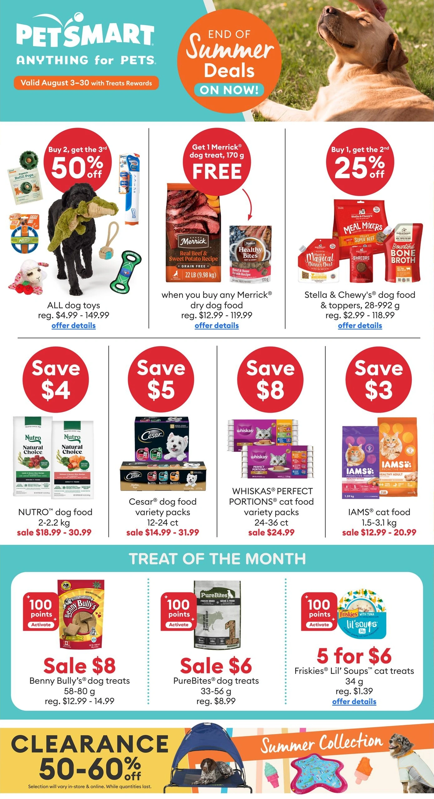PetSmart flyer page 3