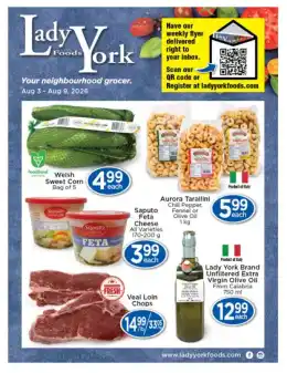 Lady York Foods Indexed Weekly