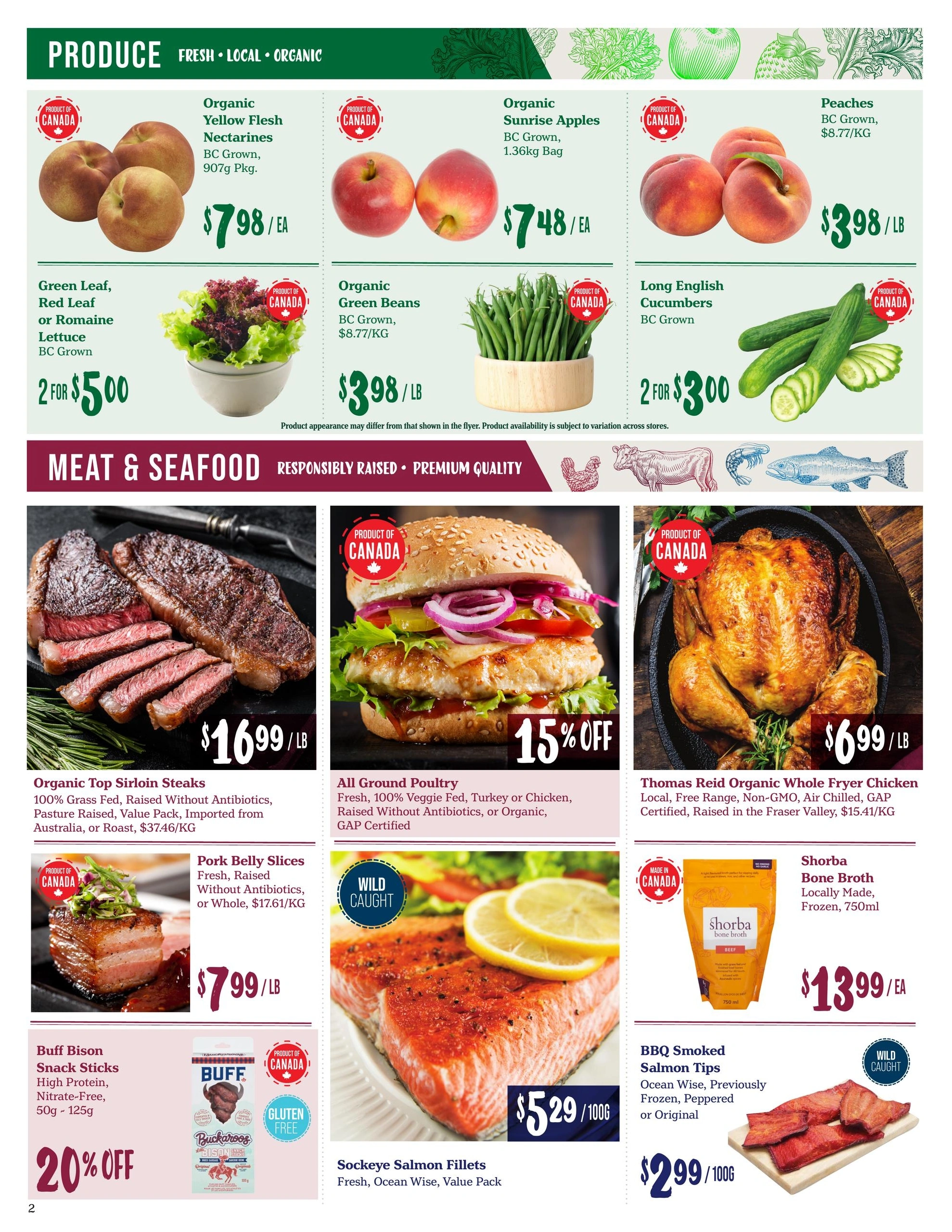 Choices Markets flyer page 2