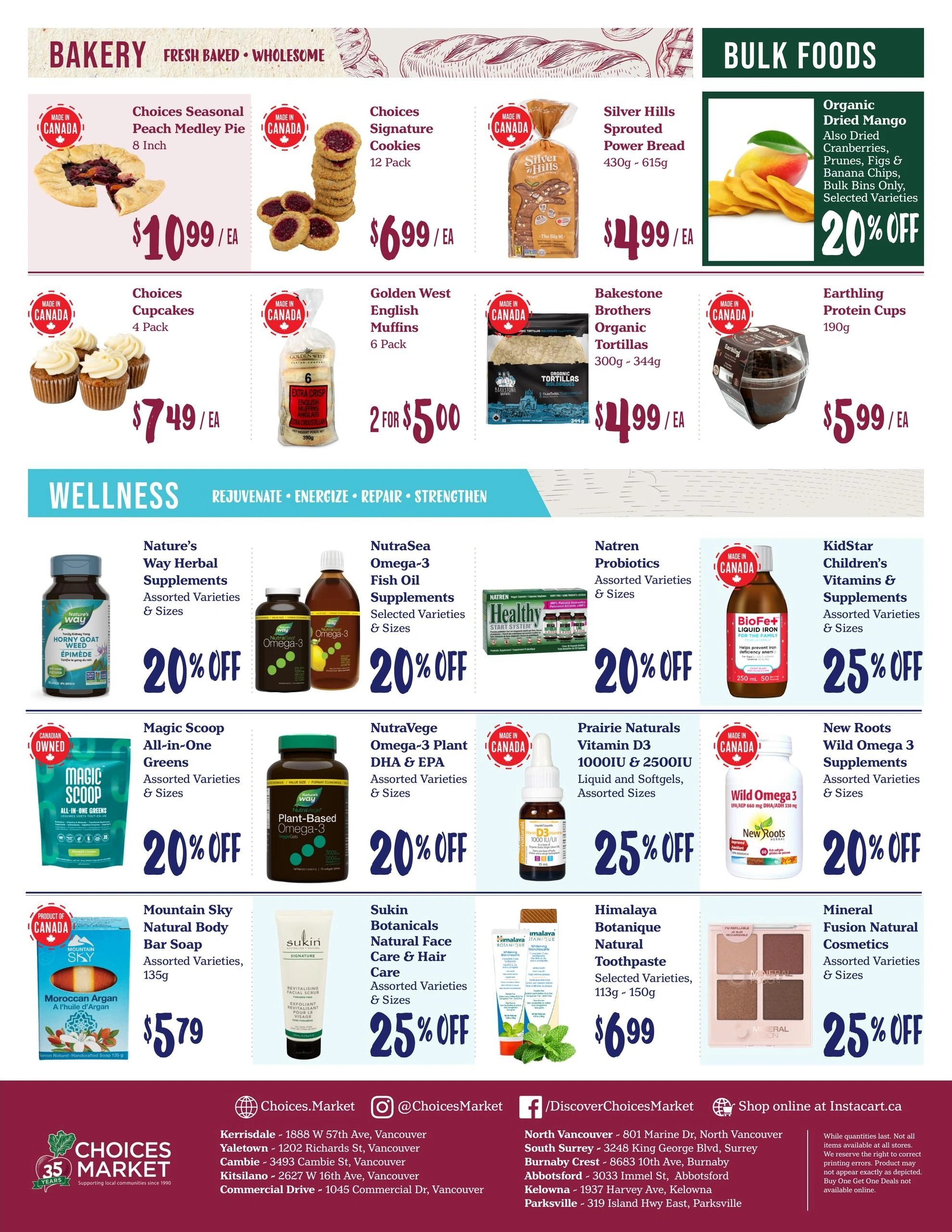 Choices Markets flyer page 6