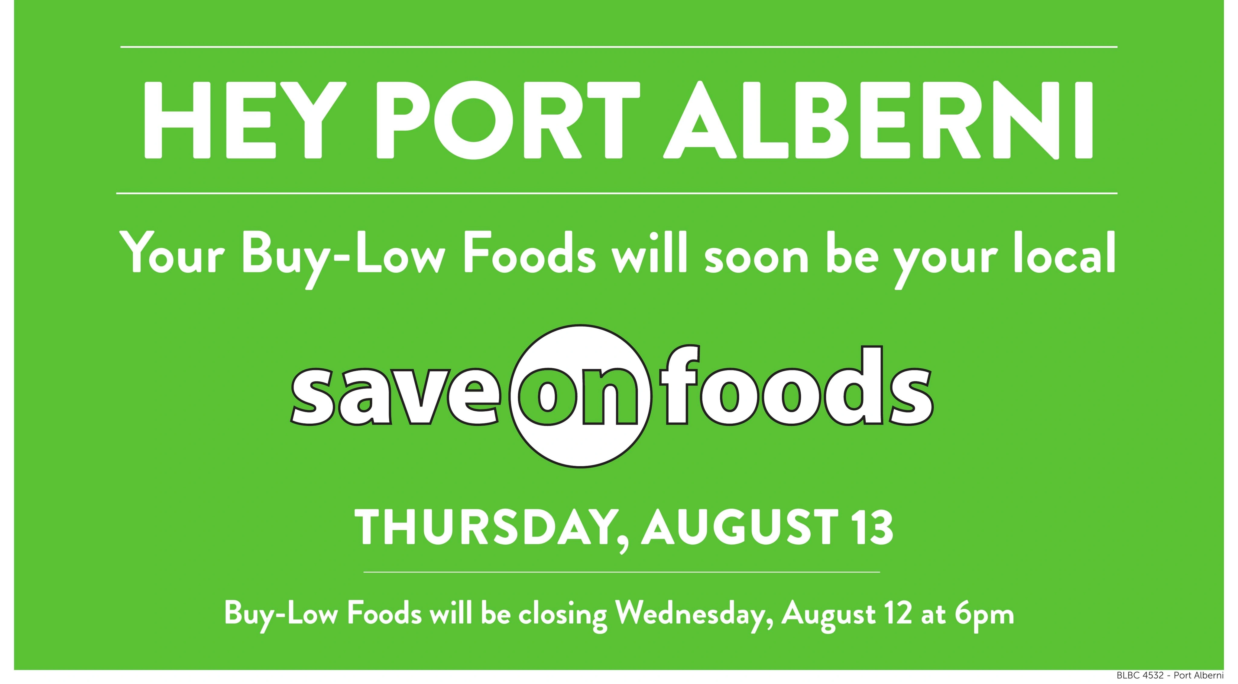 Buy-Low Foods flyer page 1