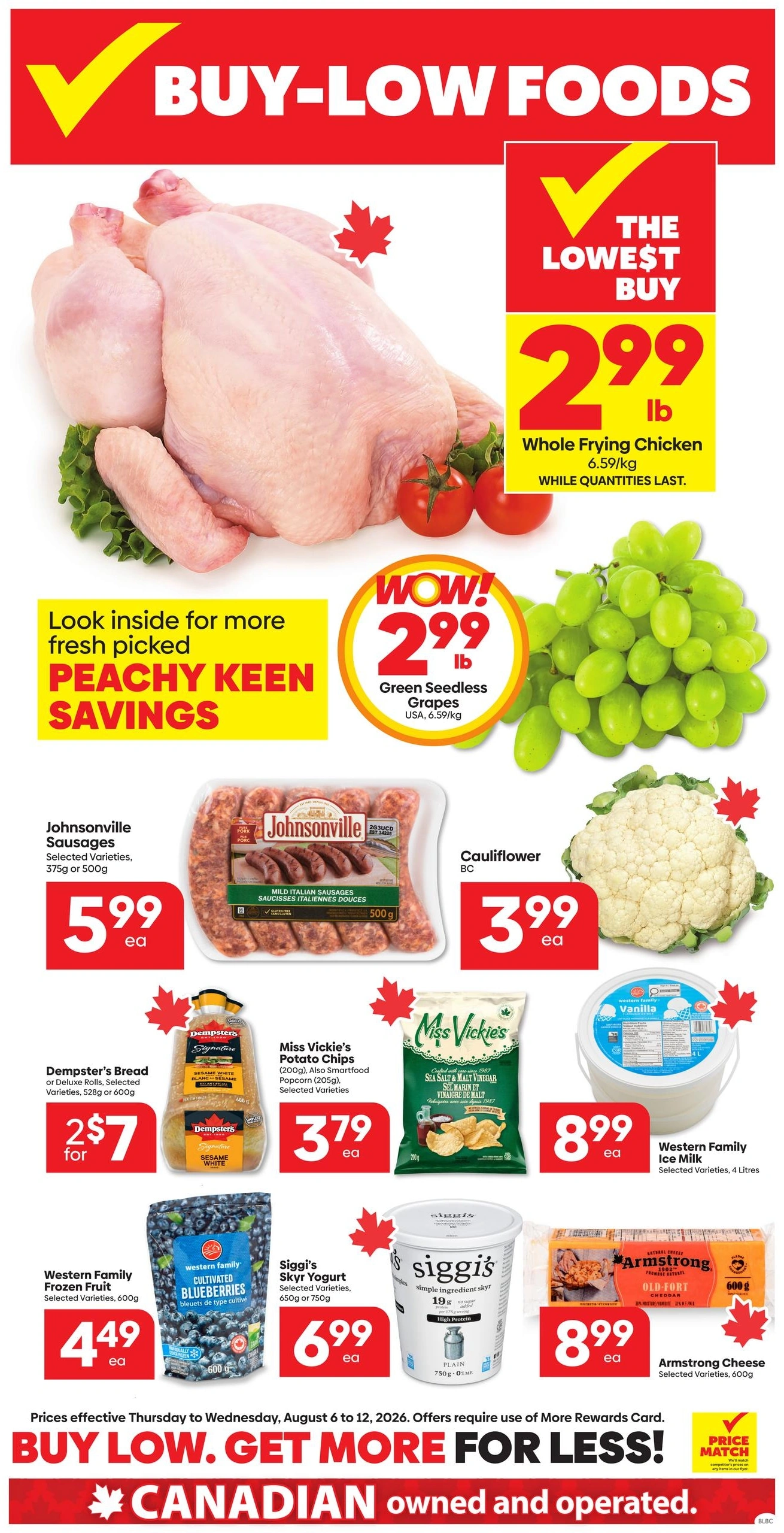 Buy-Low Foods flyer page 2