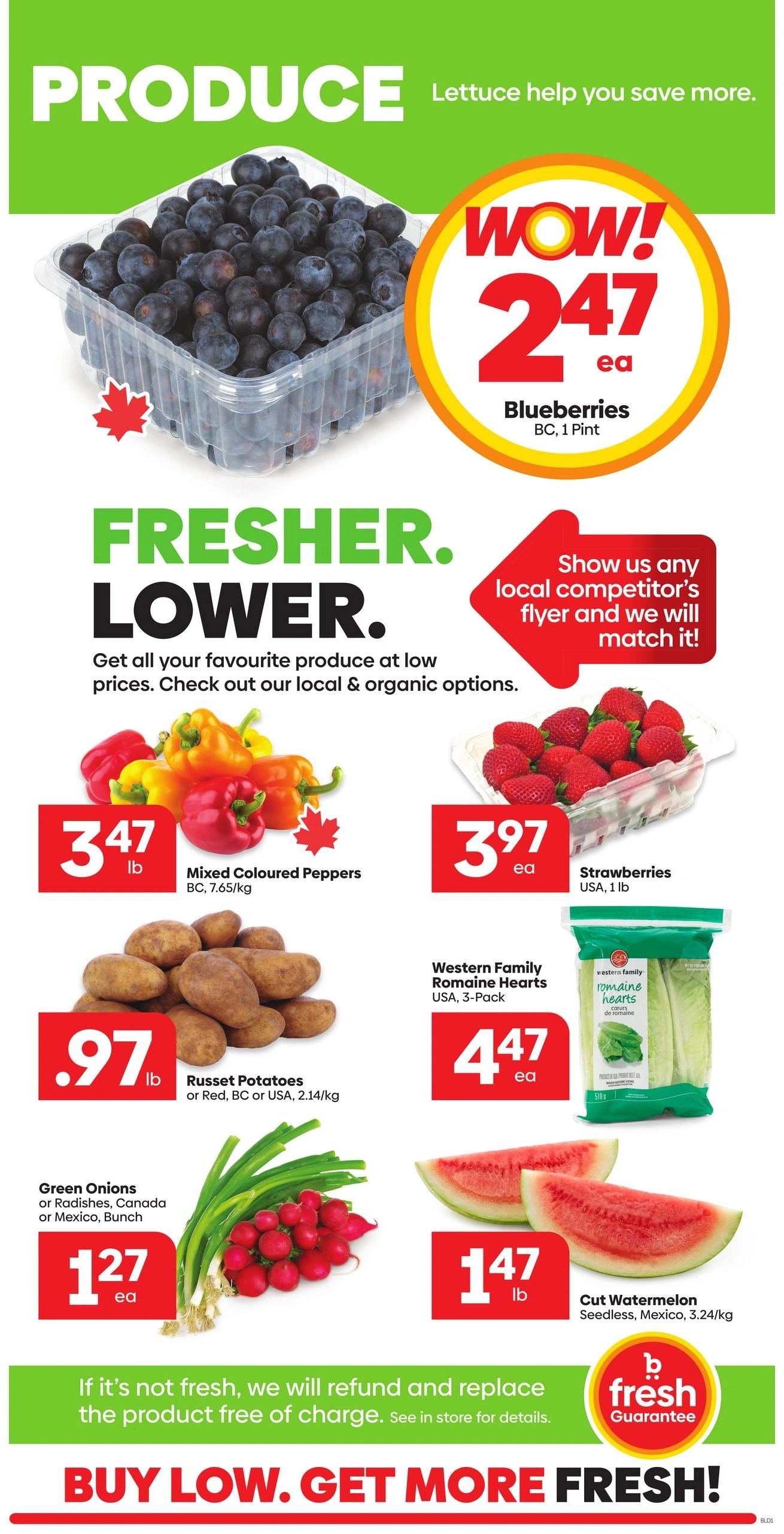 Buy-Low Foods flyer page 2