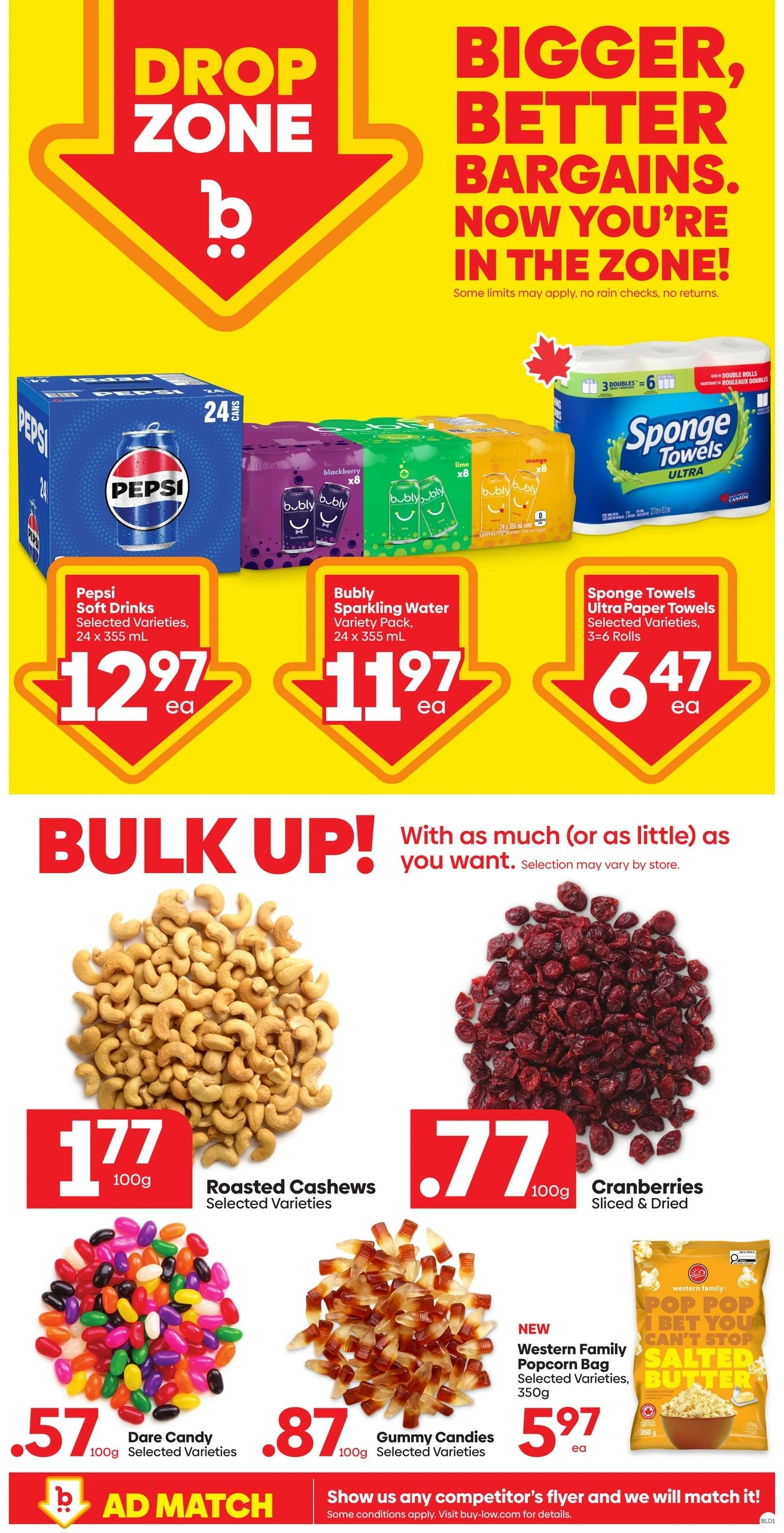 Buy-Low Foods flyer page 9