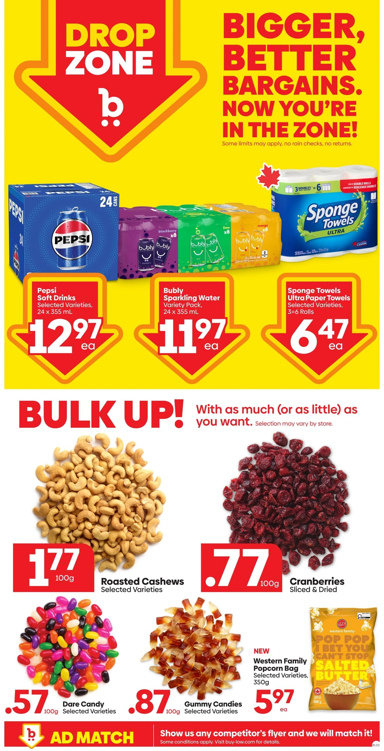 Buy-Low Foods flyer page 9