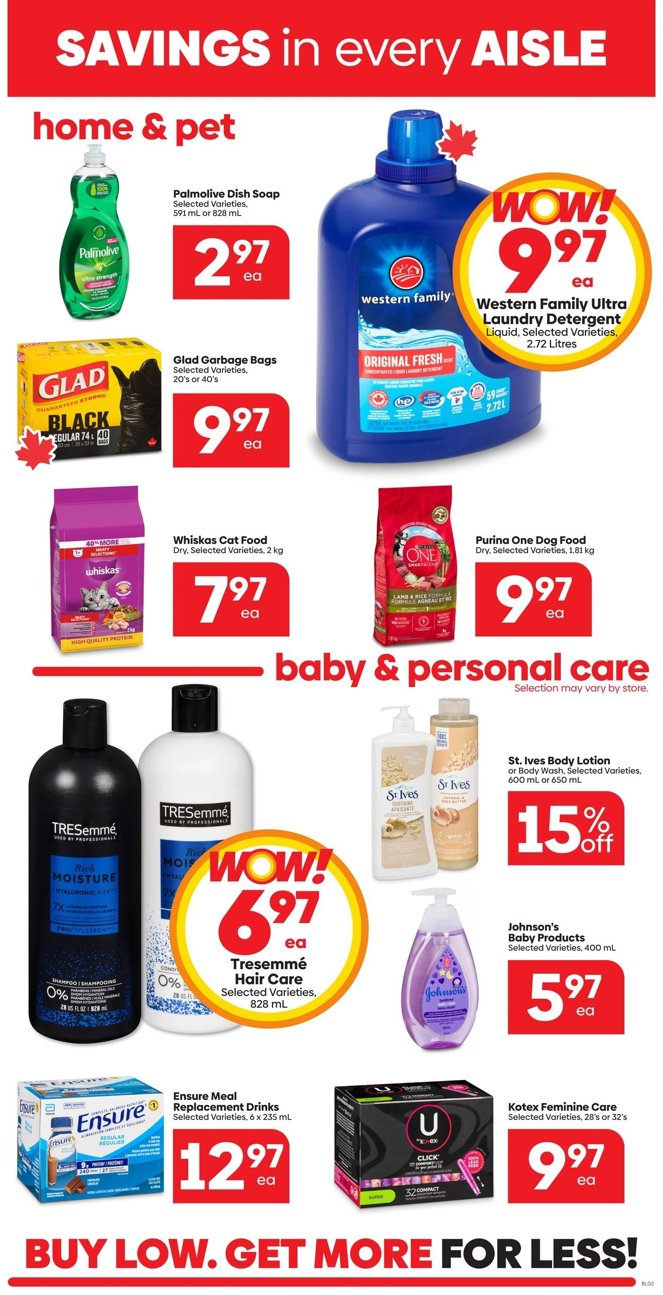 Buy-Low Foods flyer page 10