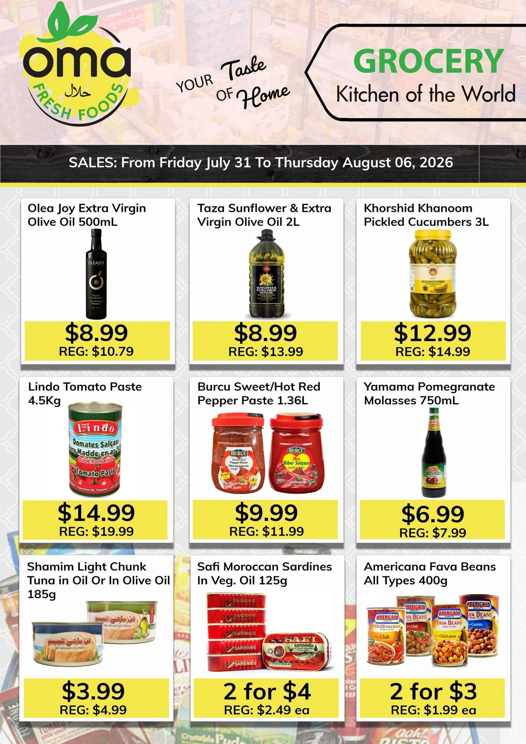 Oma Fresh Foods flyer page 2