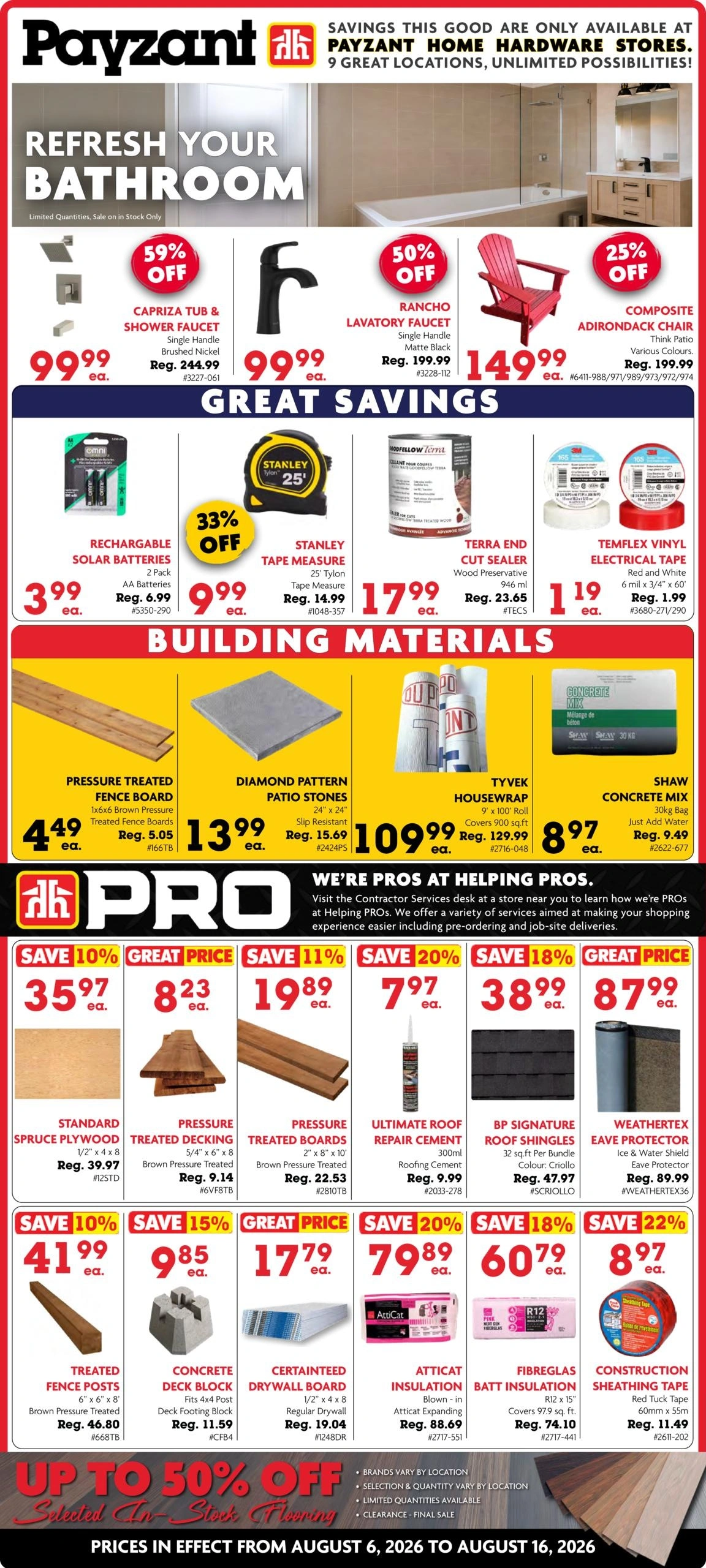 Home Hardware flyer page 1