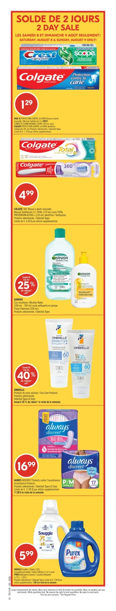 Pharmaprix flyer page 2