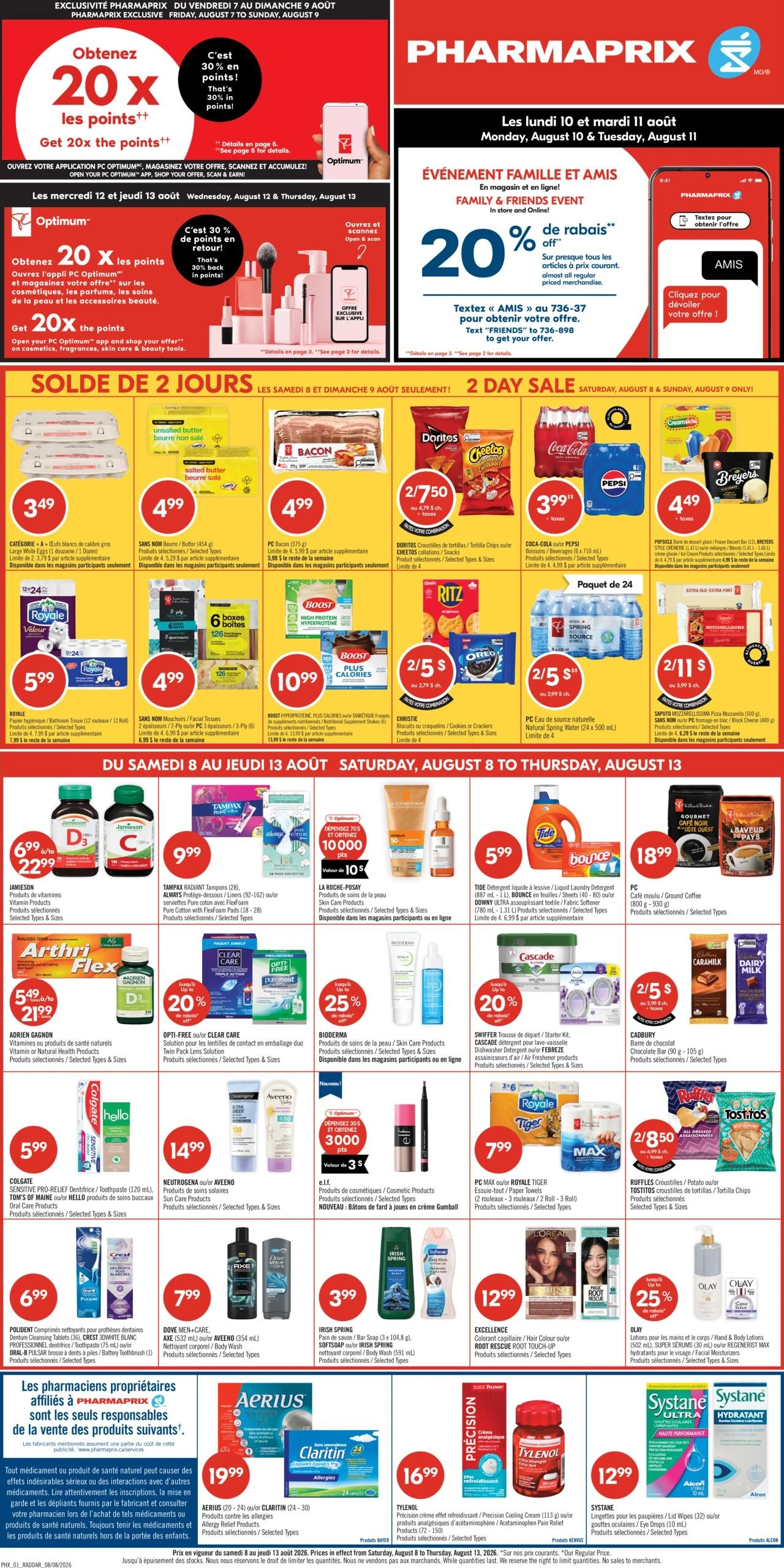 Pharmaprix flyer page 3