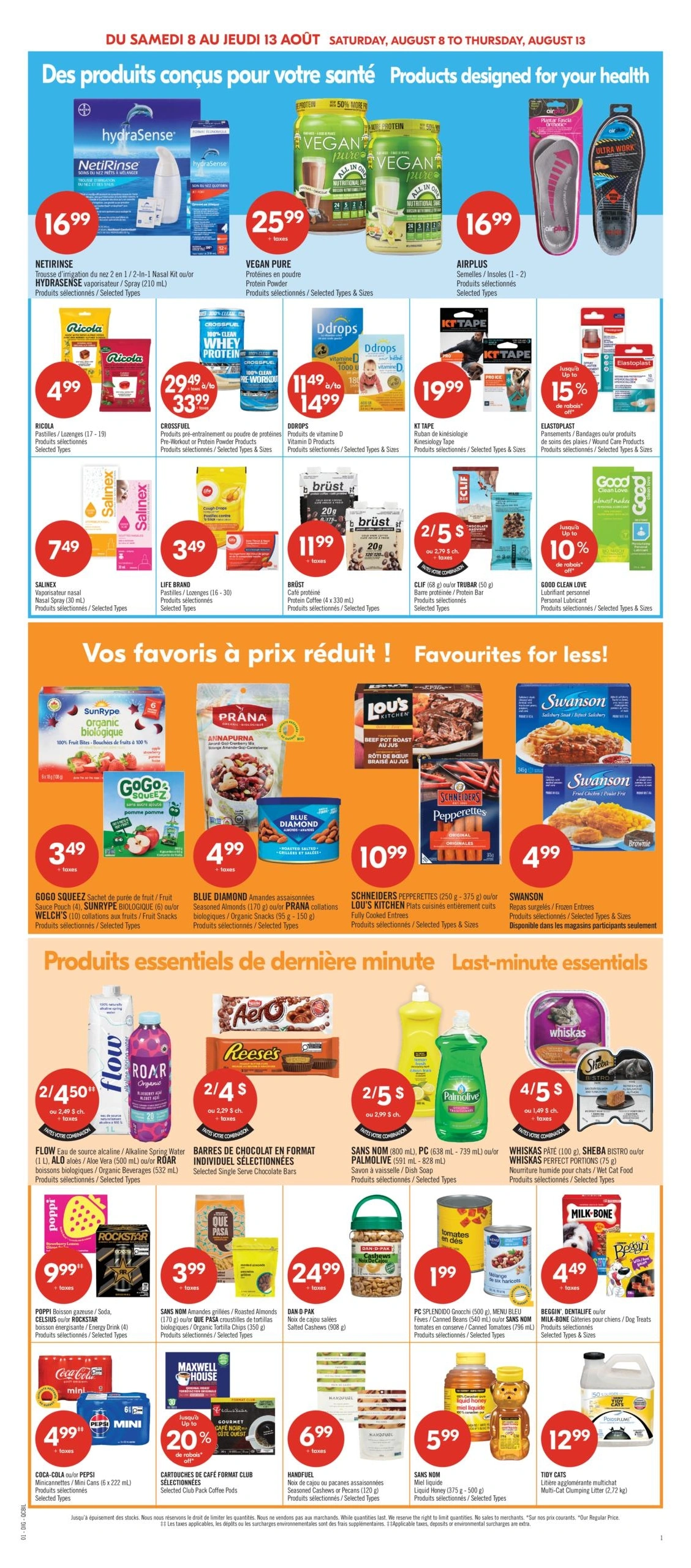 Pharmaprix flyer page 18