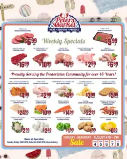 Peter's Meat Market Indexed Weekly 