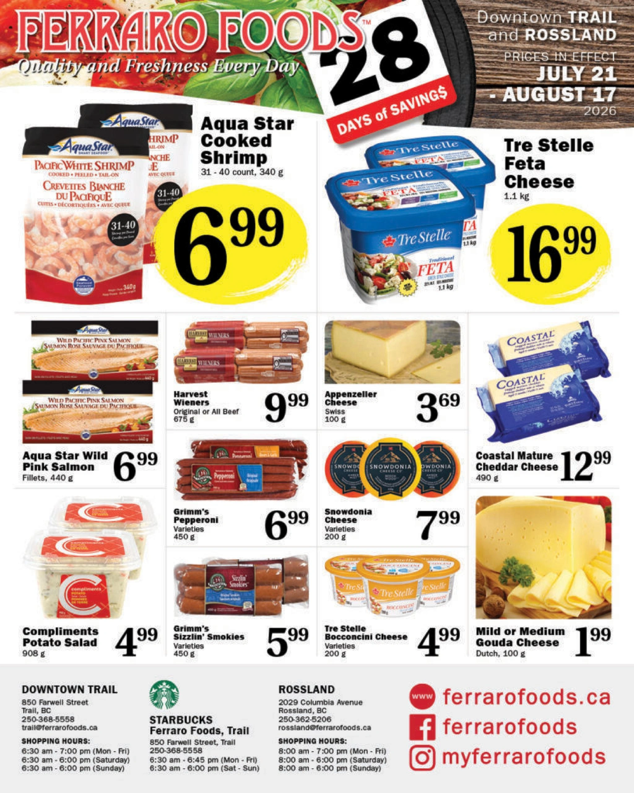 Ferraro Foods flyer page 2