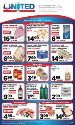 United Seafood Indexed Weekly