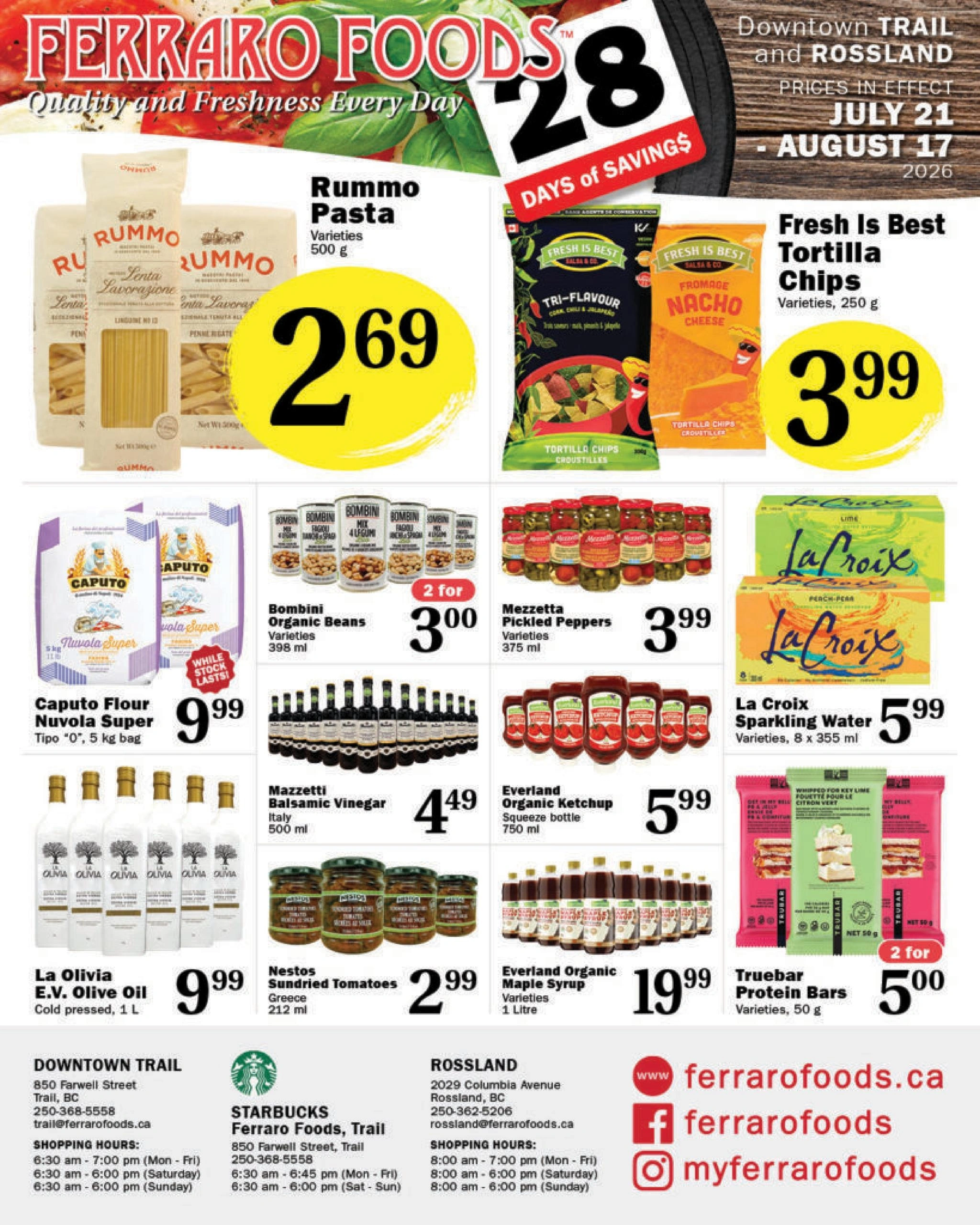 Ferraro Foods flyer page 3
