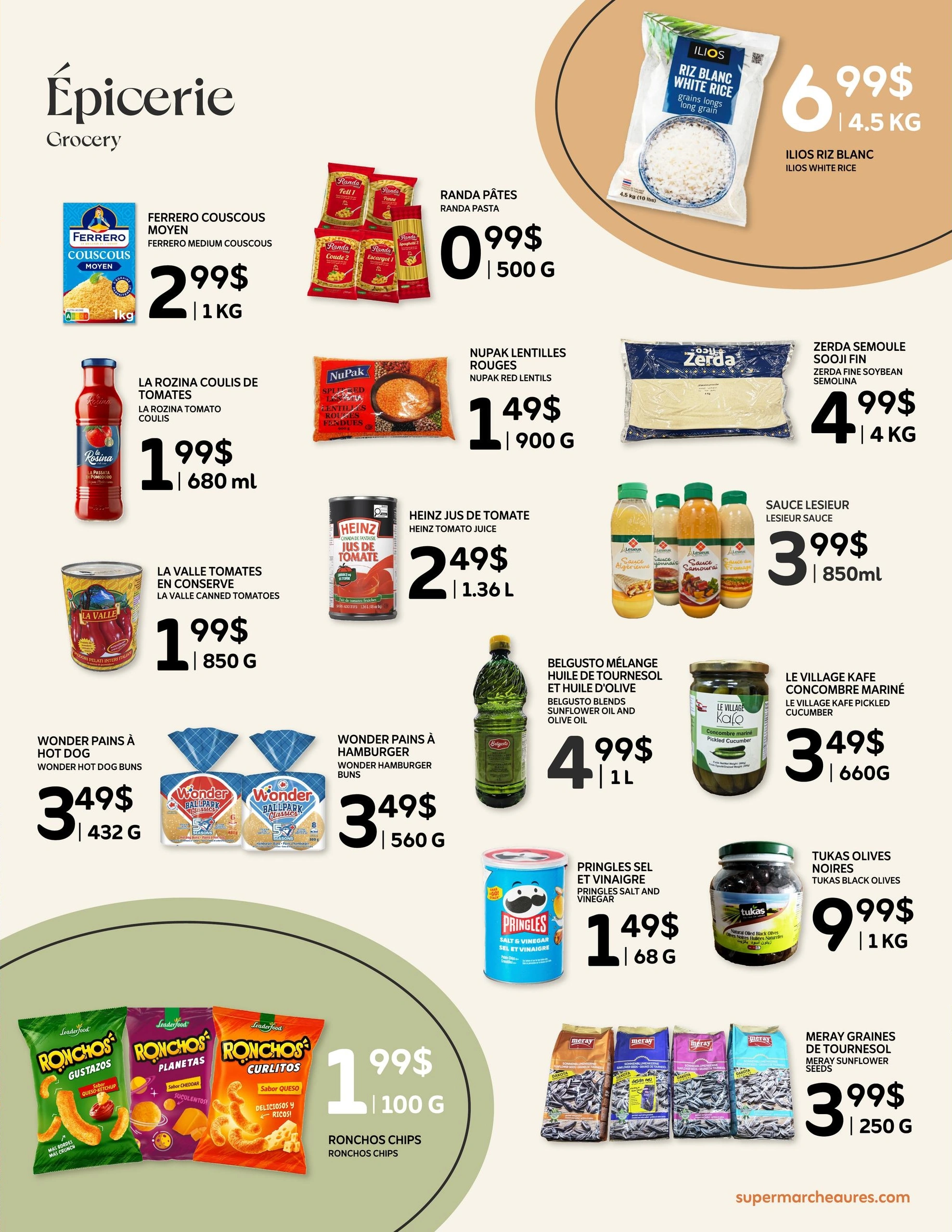 Supermarche Aures flyer page 3
