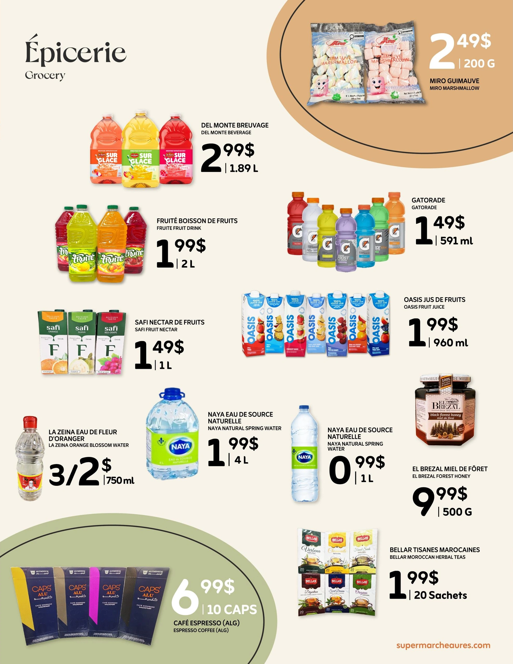 Supermarche Aures flyer page 4