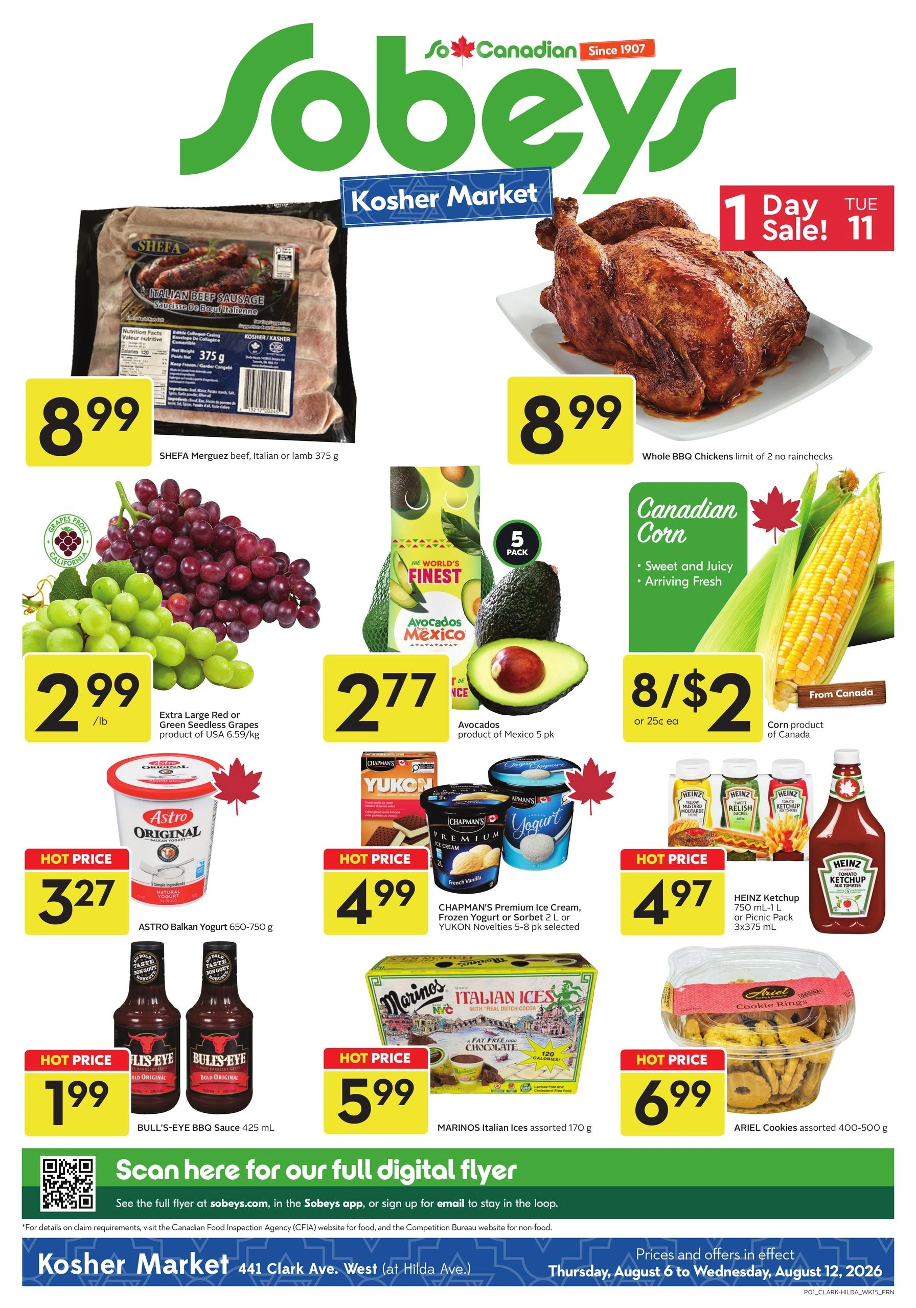 Sobeys flyer page 1