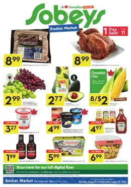 Sobeys Weekly eFlyer 08/06 - 08/12