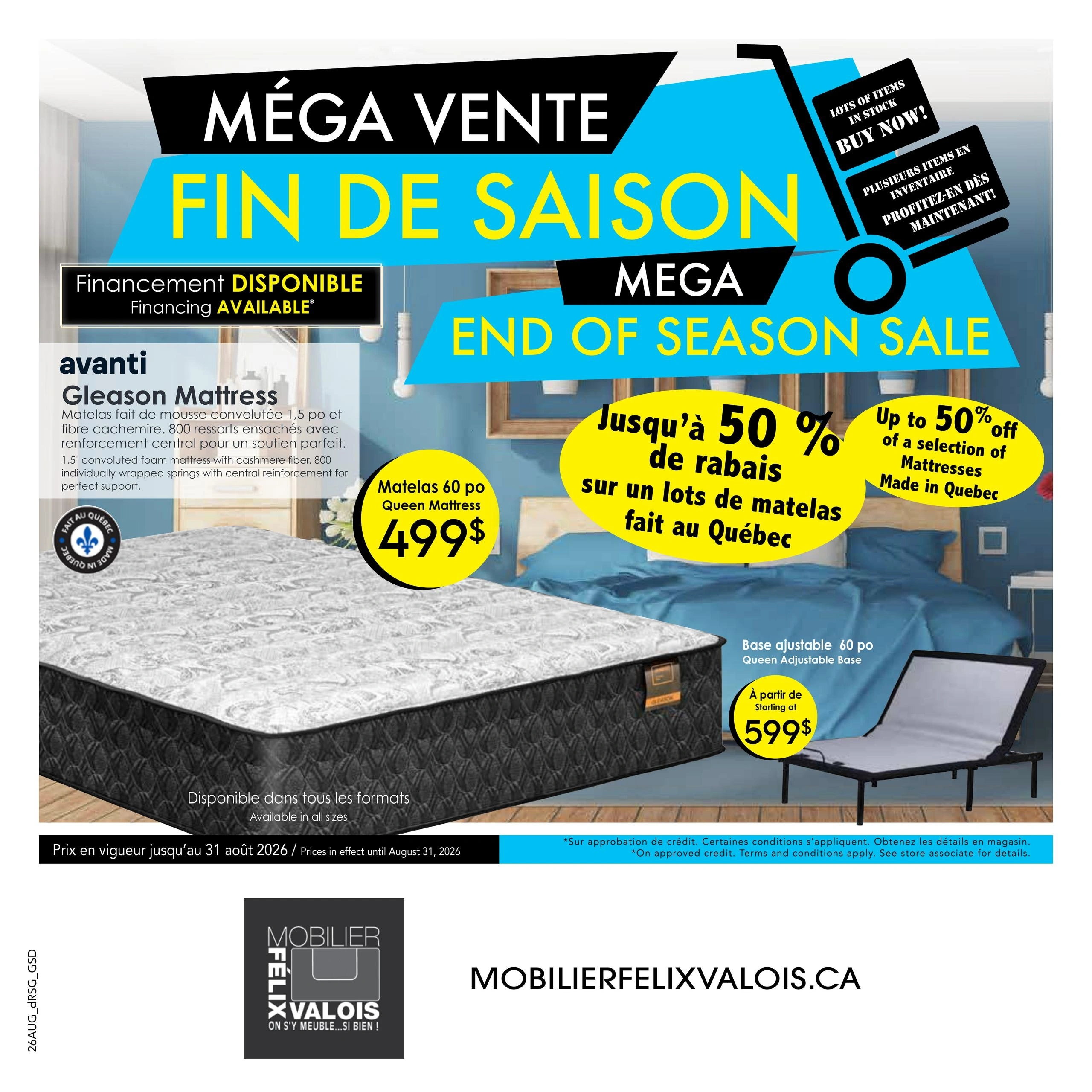 Mobilier Félix-Valois flyer page 1