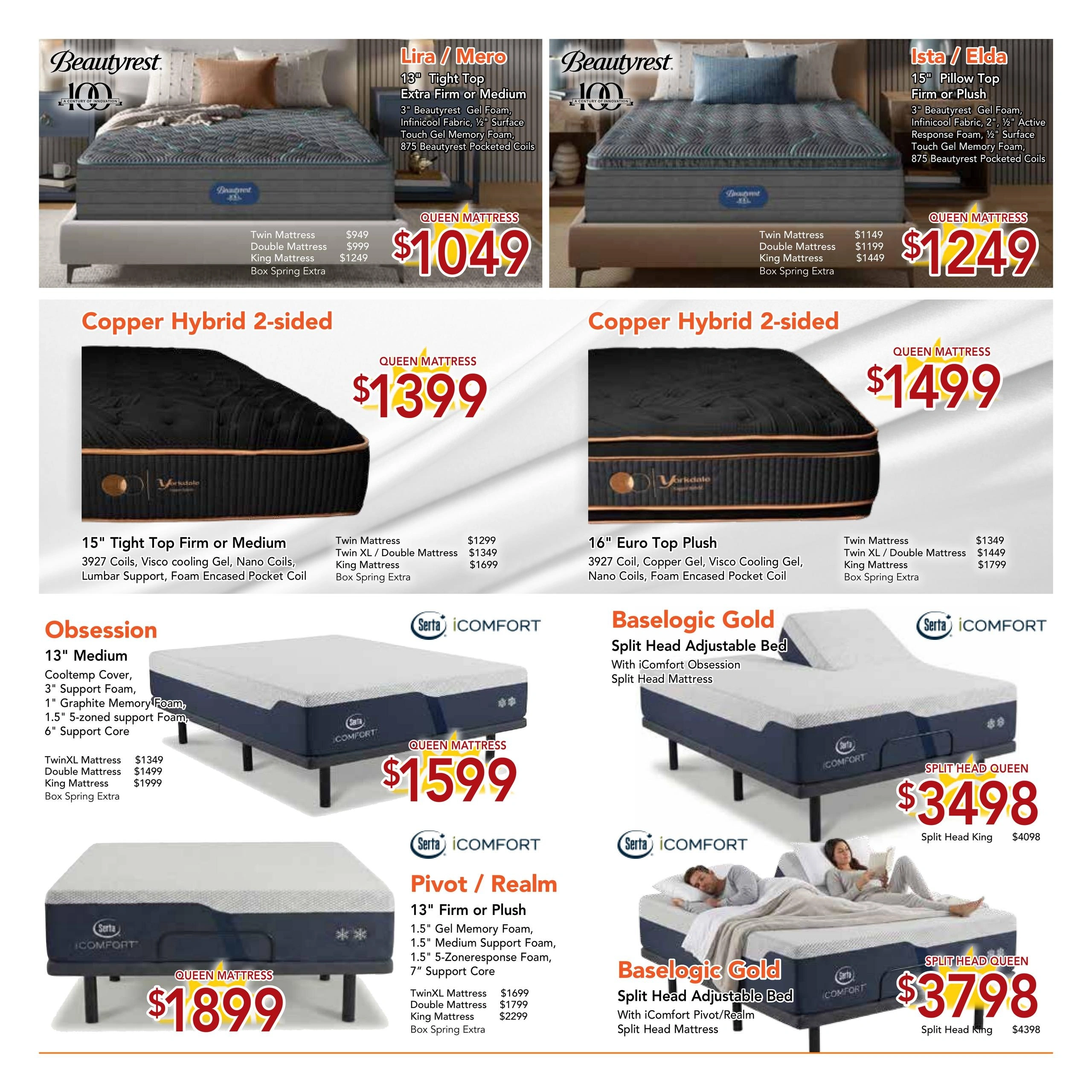 Sleepy's Mattress Express flyer page 2