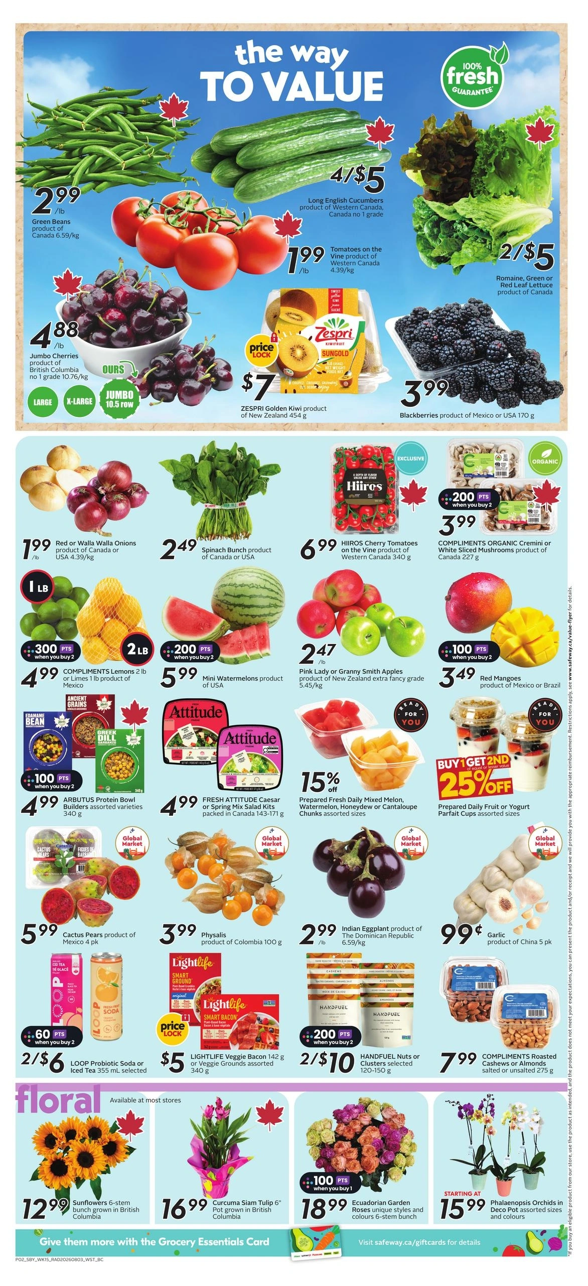 Safeway flyer page 5