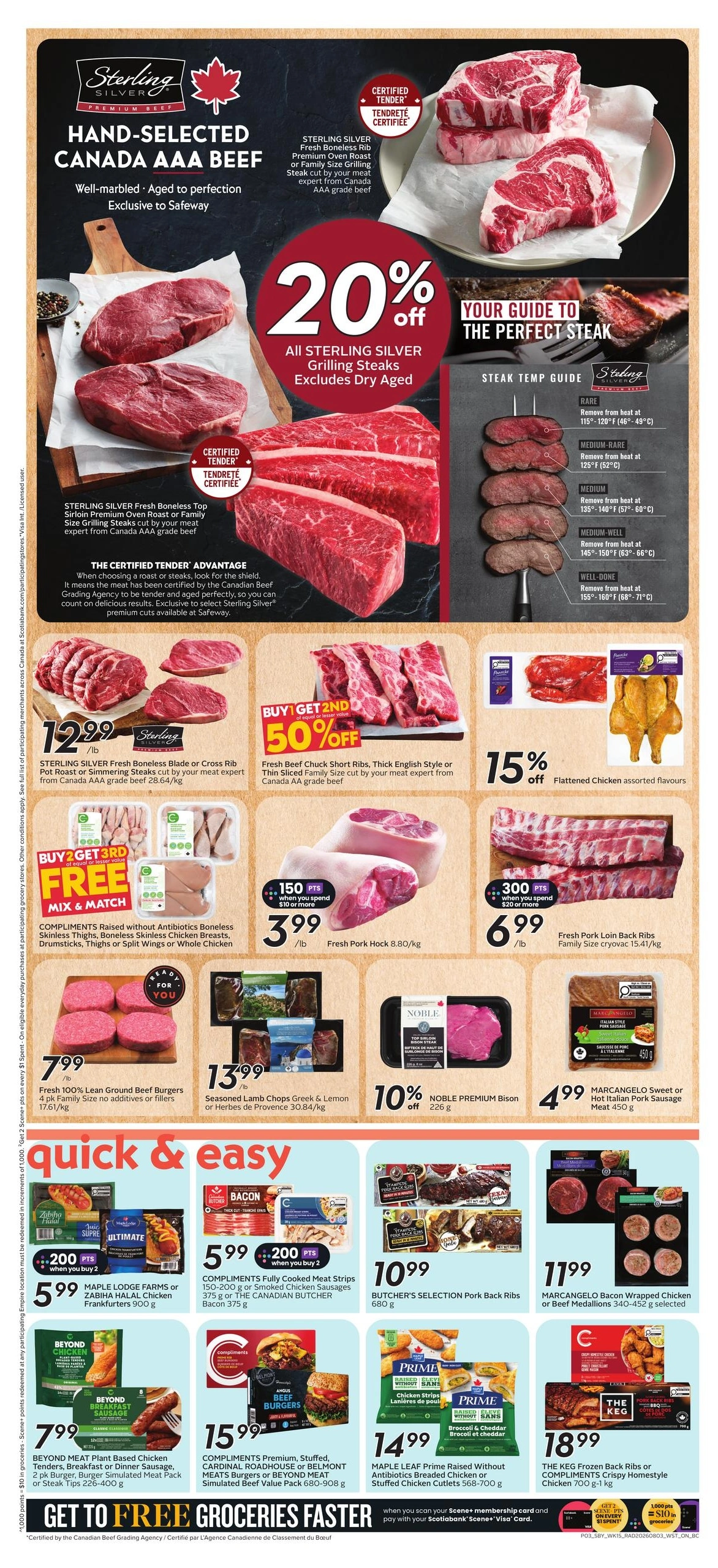 Safeway flyer page 6