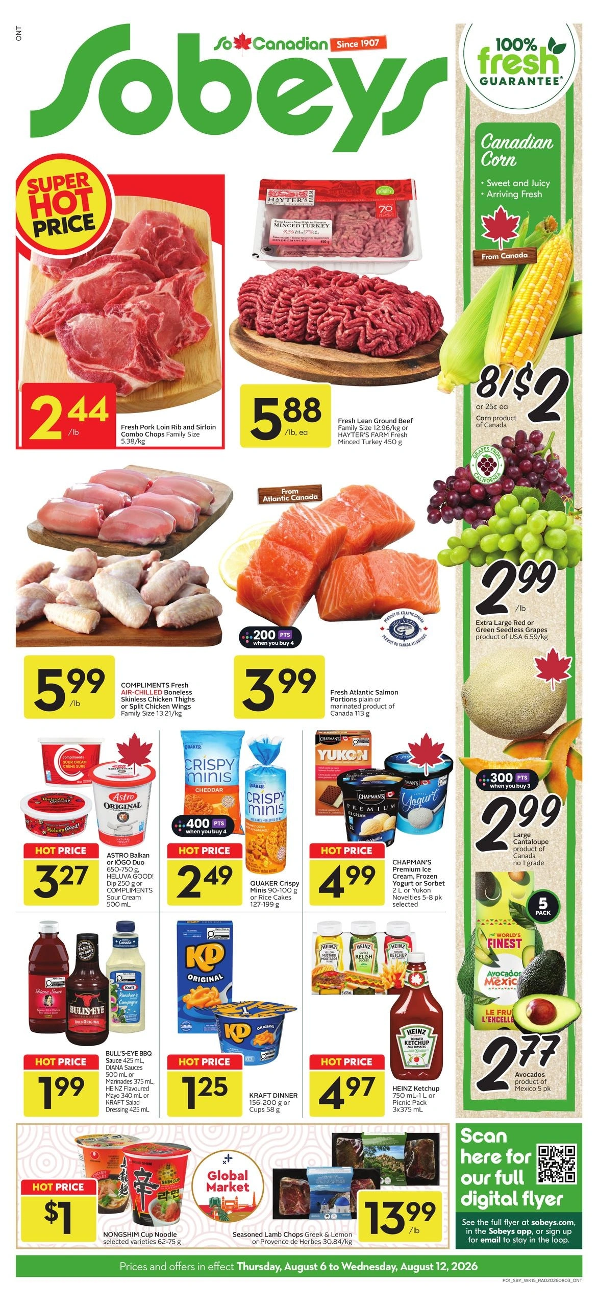 Sobeys flyer page 1