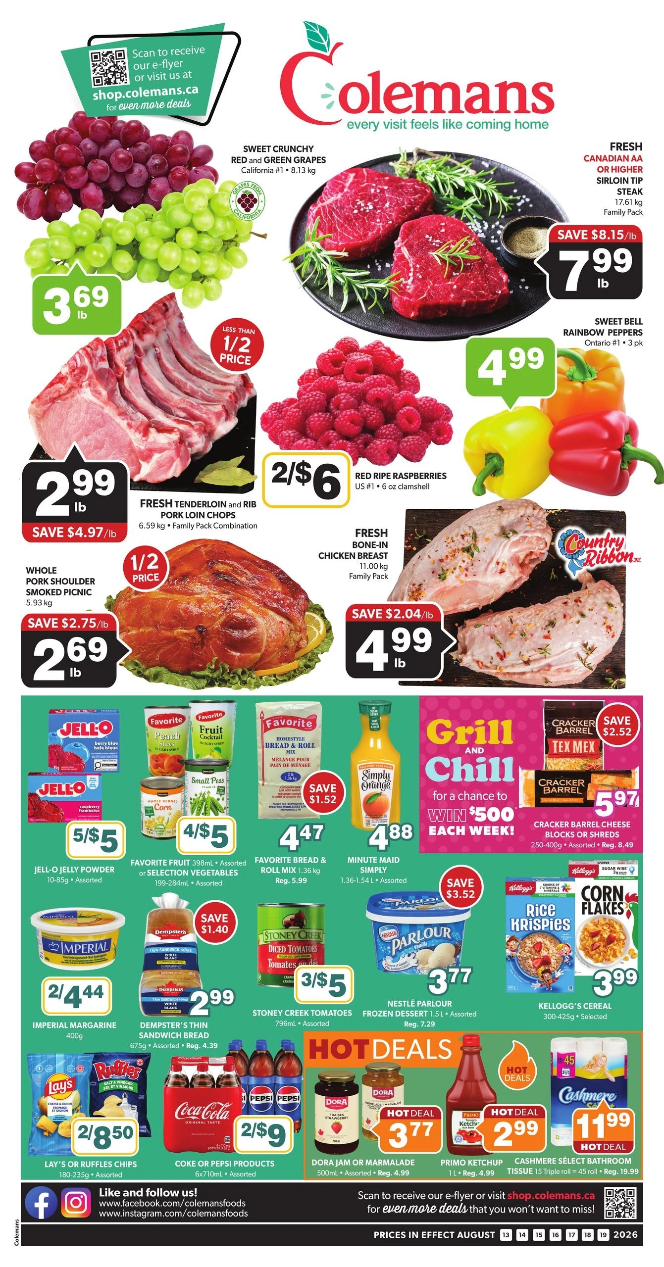 Colemans flyer page 1