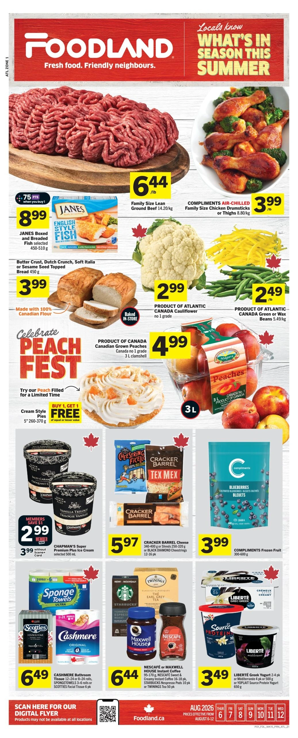 Foodland flyer page 1