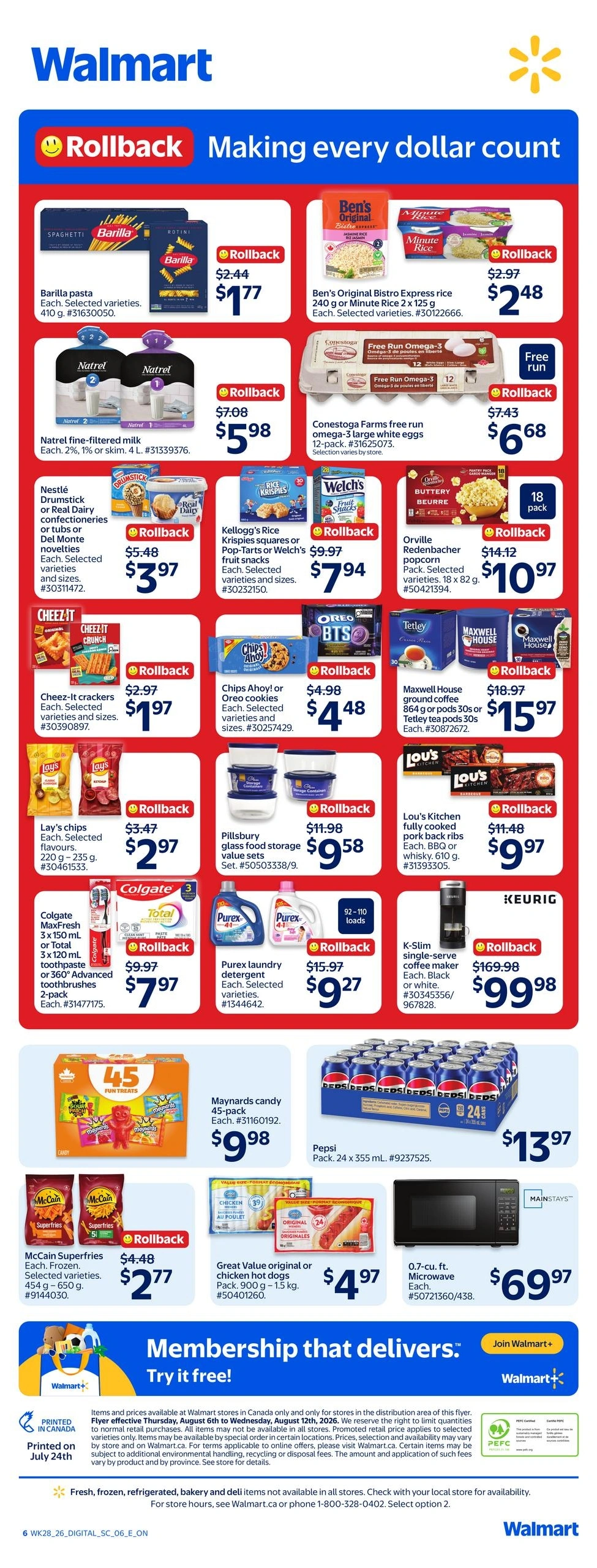 Walmart flyer page 2