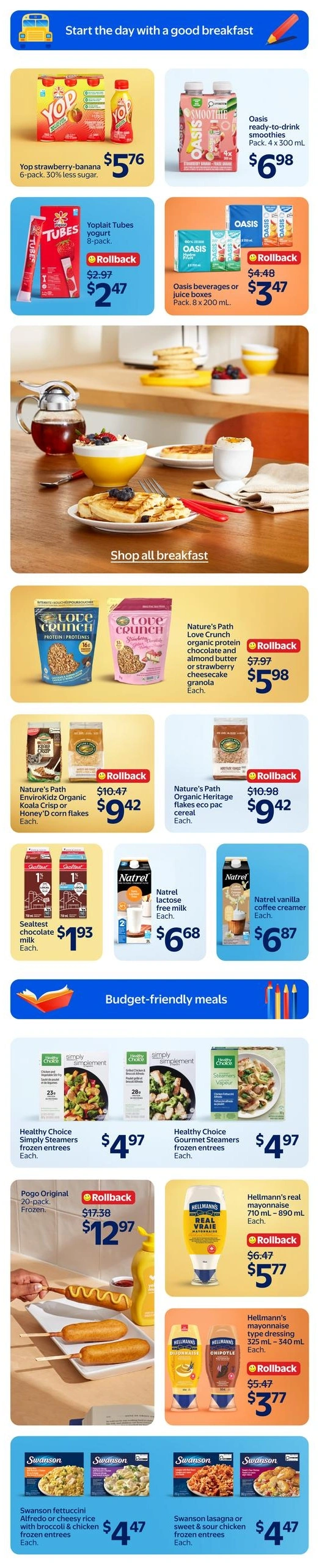 Walmart flyer page 19