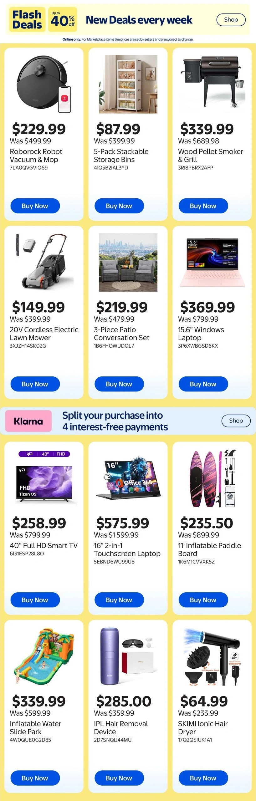 Walmart flyer page 27