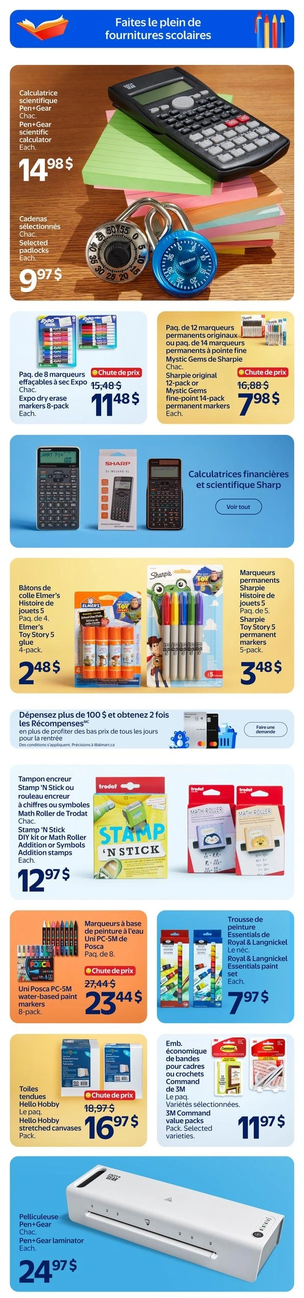 Walmart flyer page 15