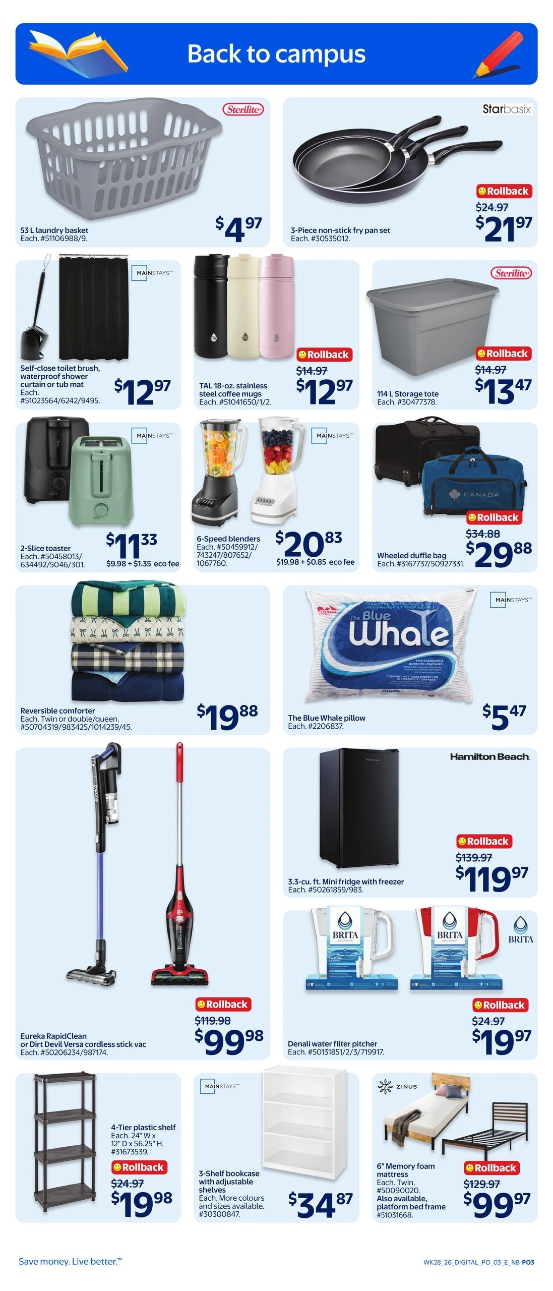 Walmart flyer page 8