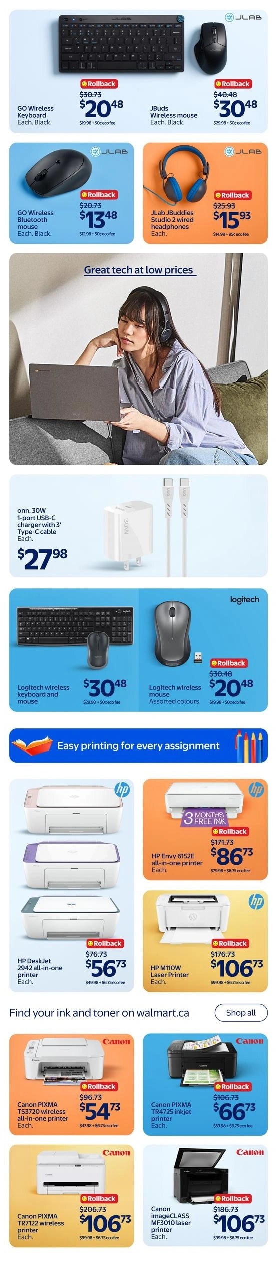 Walmart flyer page 12