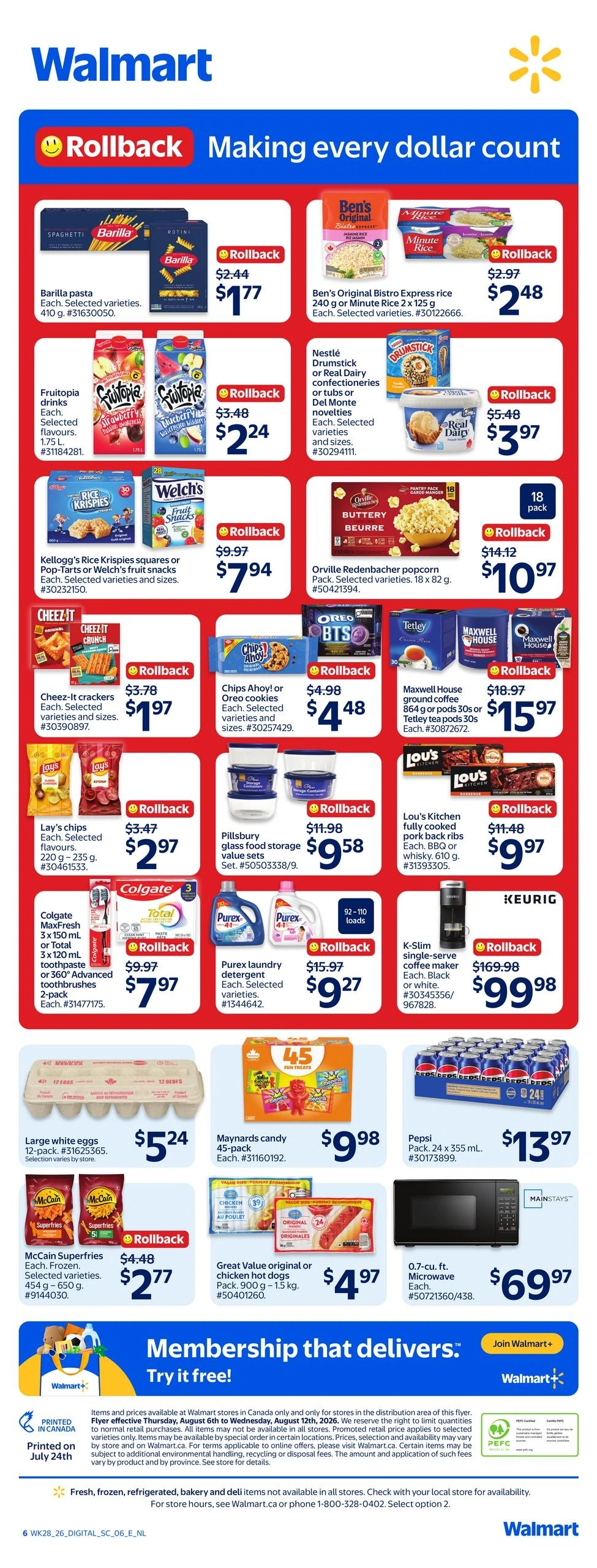 Walmart flyer page 2